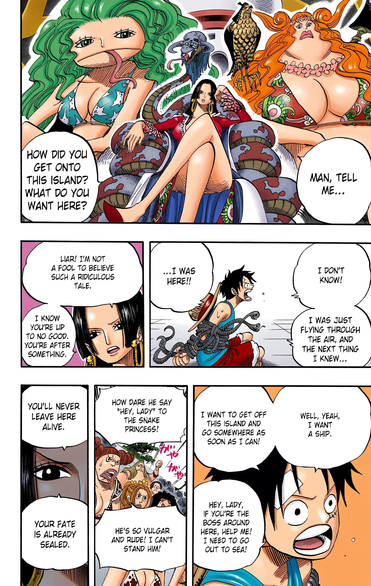 One Piece Colored, chapter 518, page 8