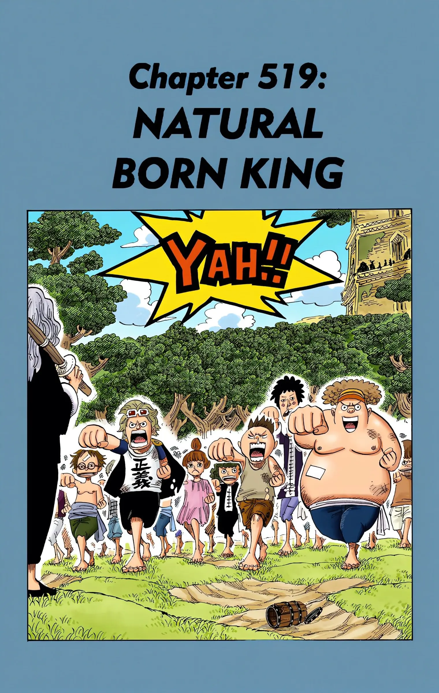 One Piece Colored, chapter 519, page 1