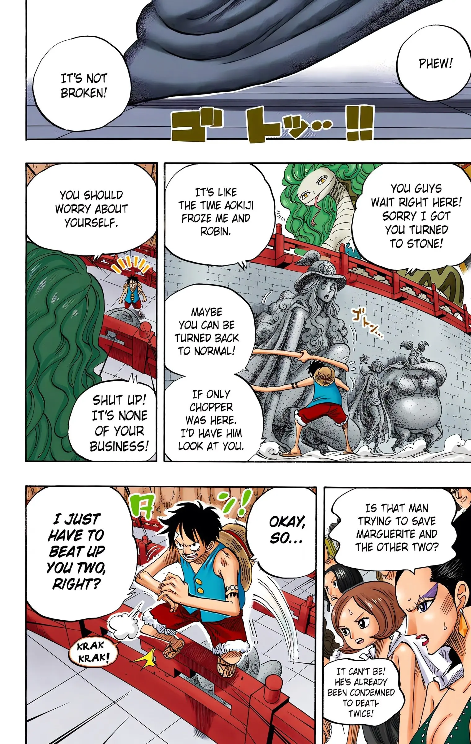 One Piece Colored, chapter 519, page 4