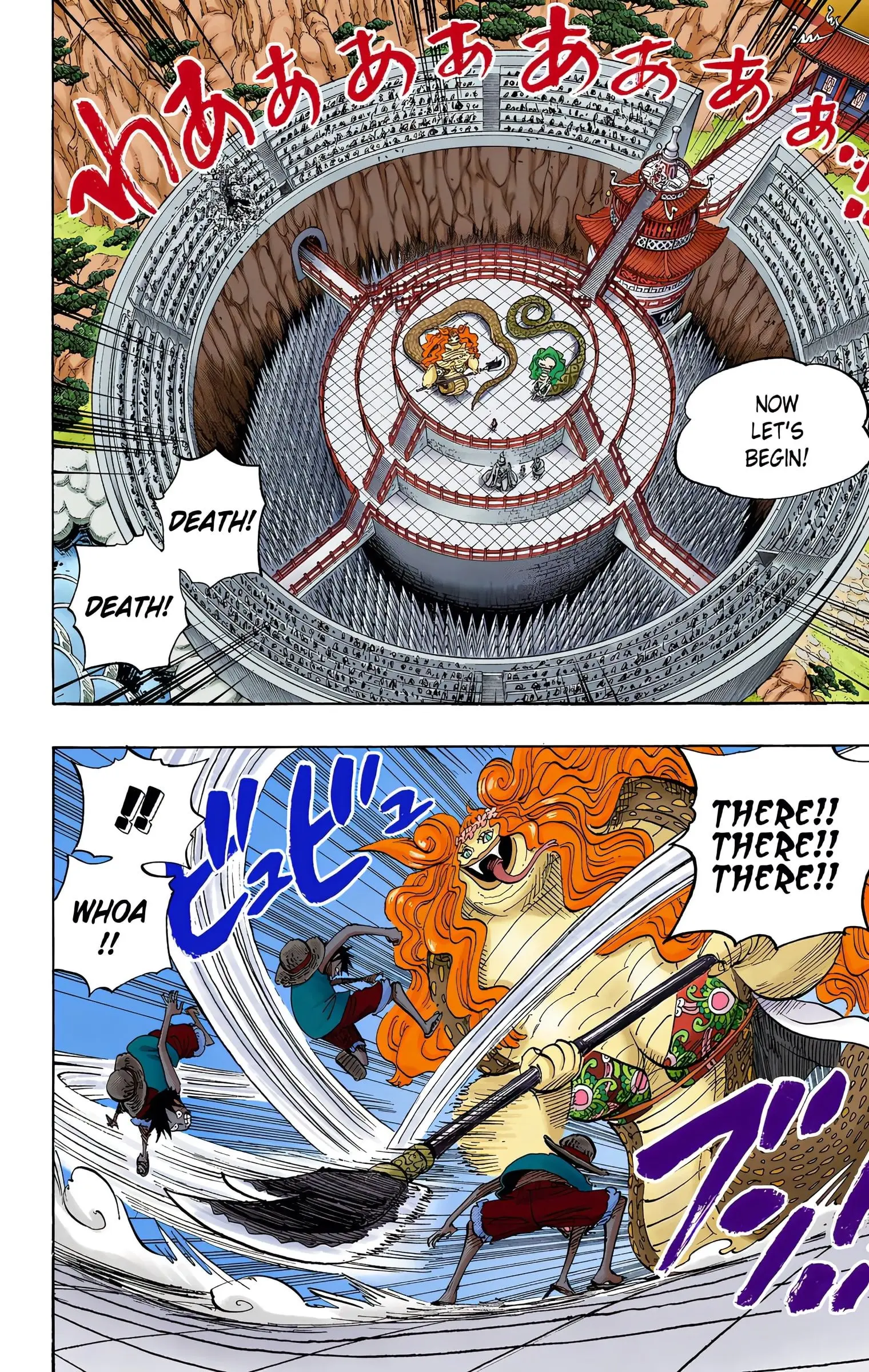 One Piece Colored, chapter 519, page 6