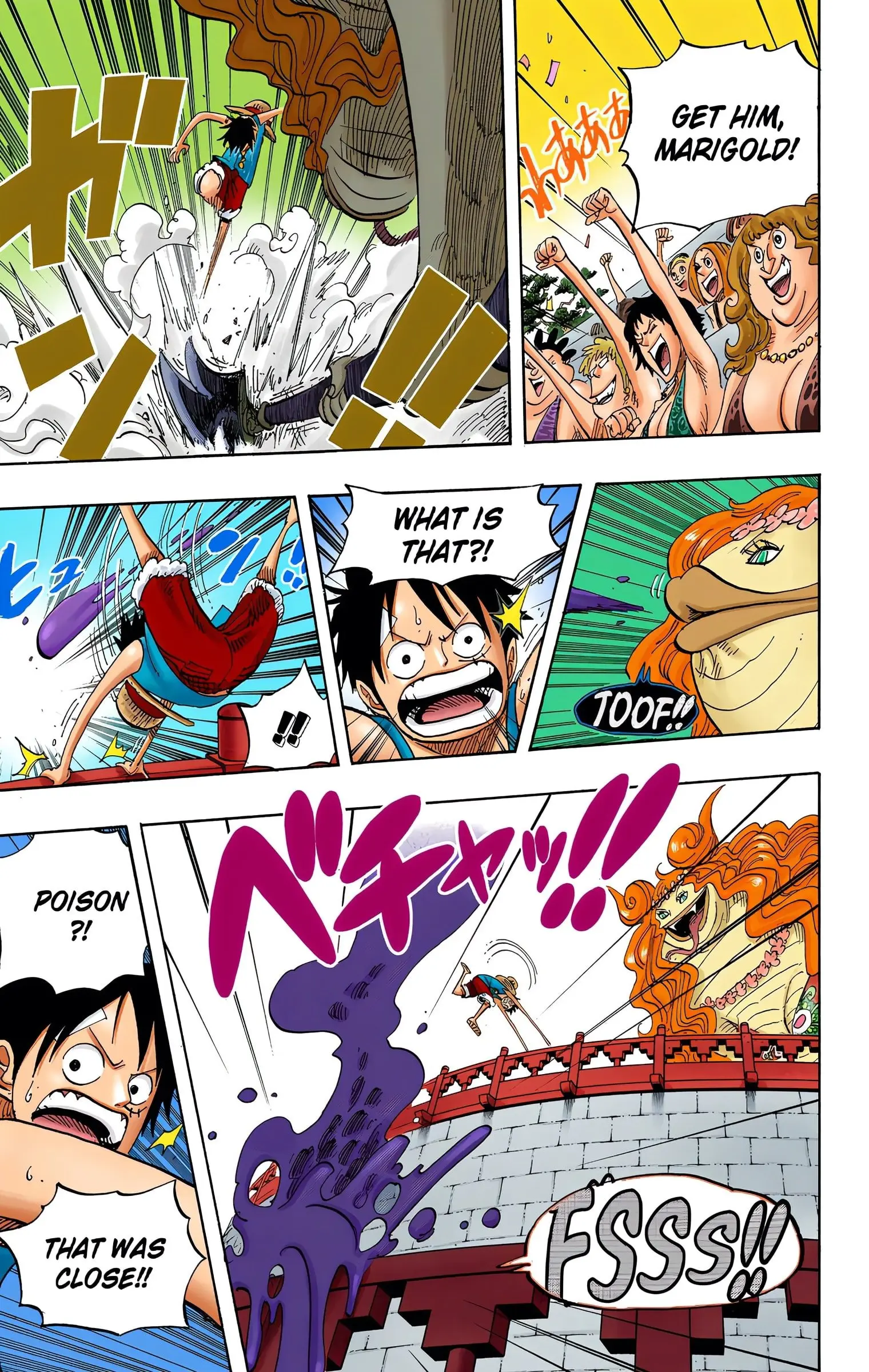 One Piece Colored, chapter 519, page 7