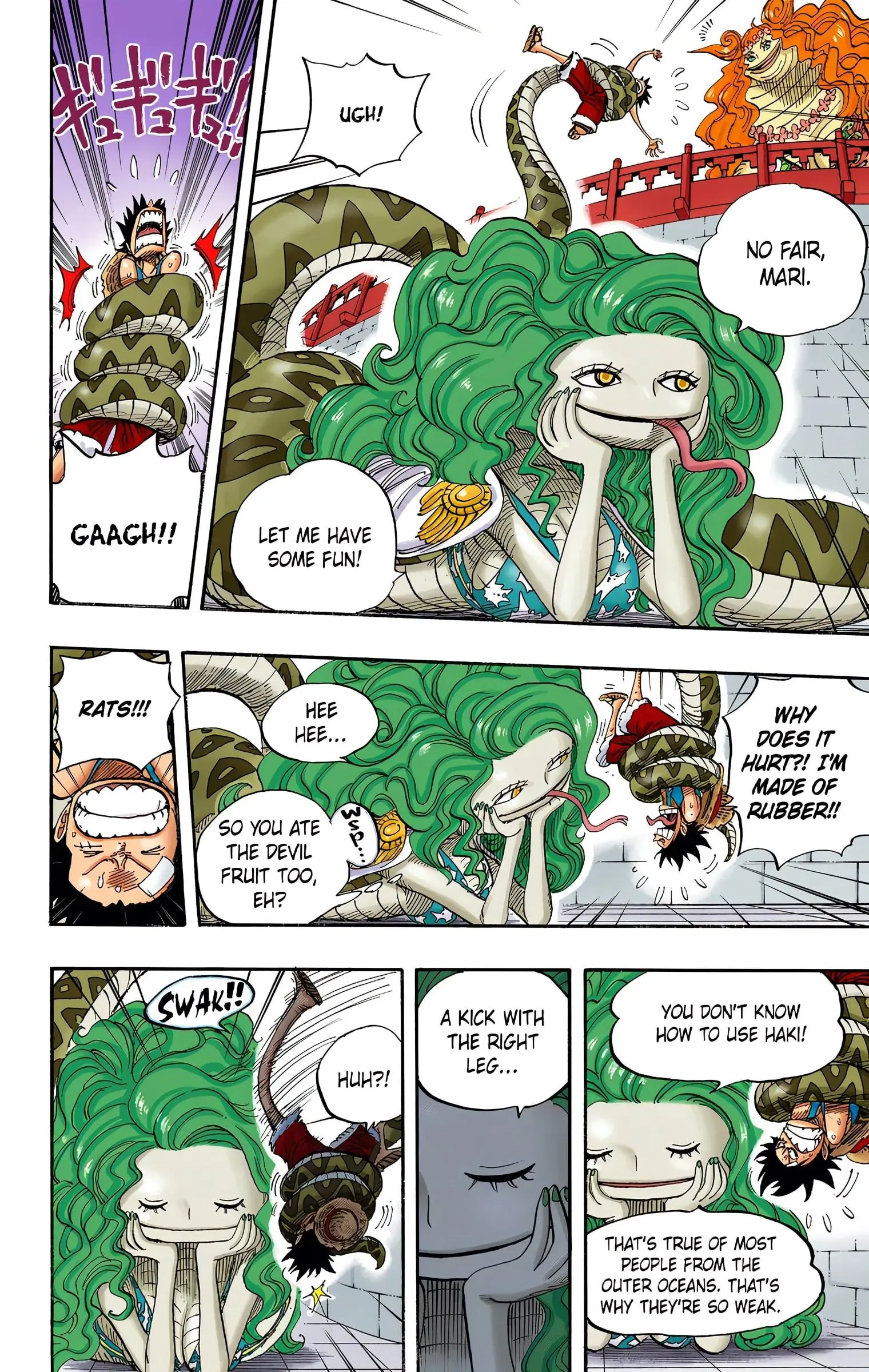 One Piece Colored, chapter 519, page 10