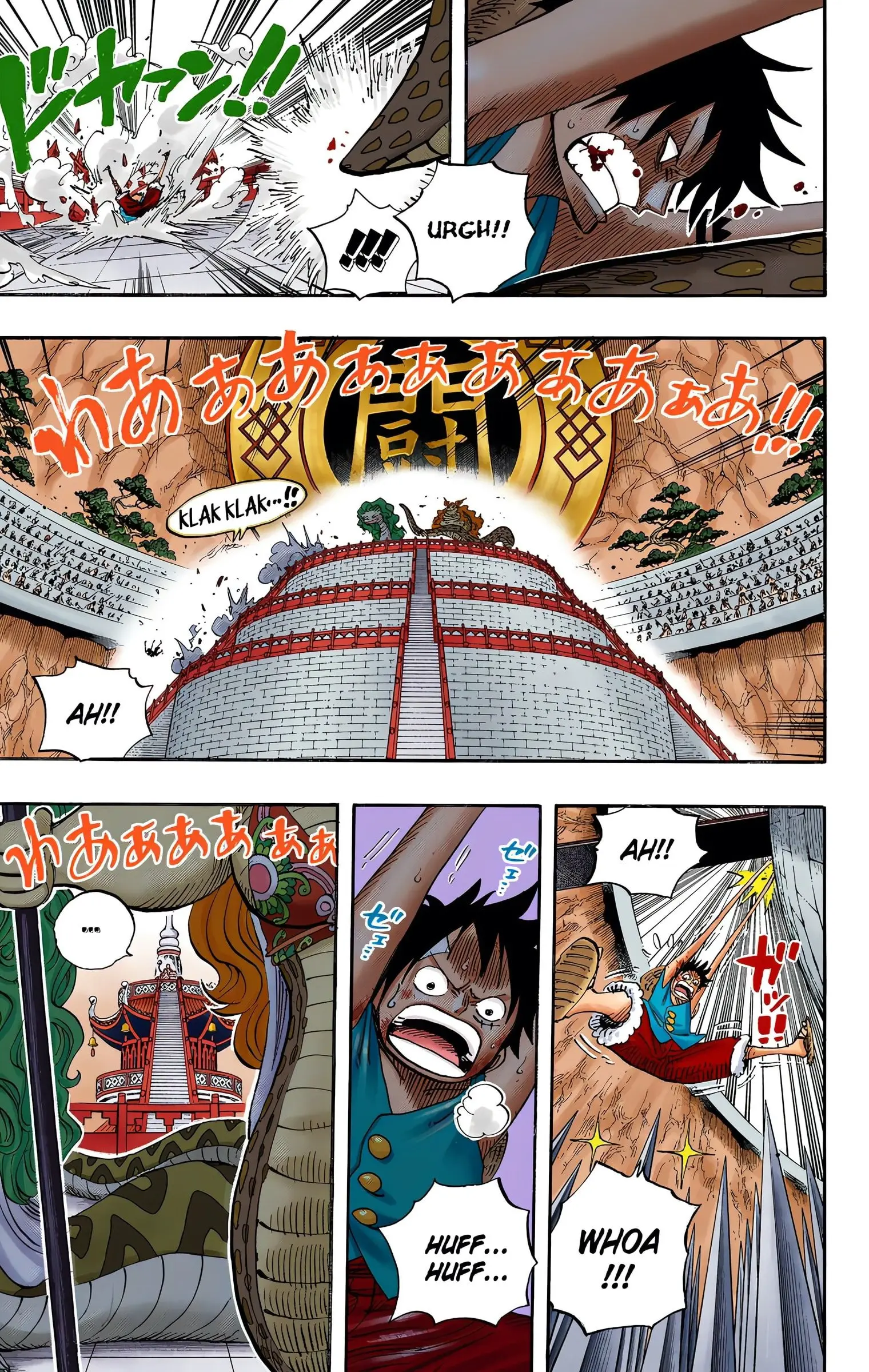 One Piece Colored, chapter 519, page 13
