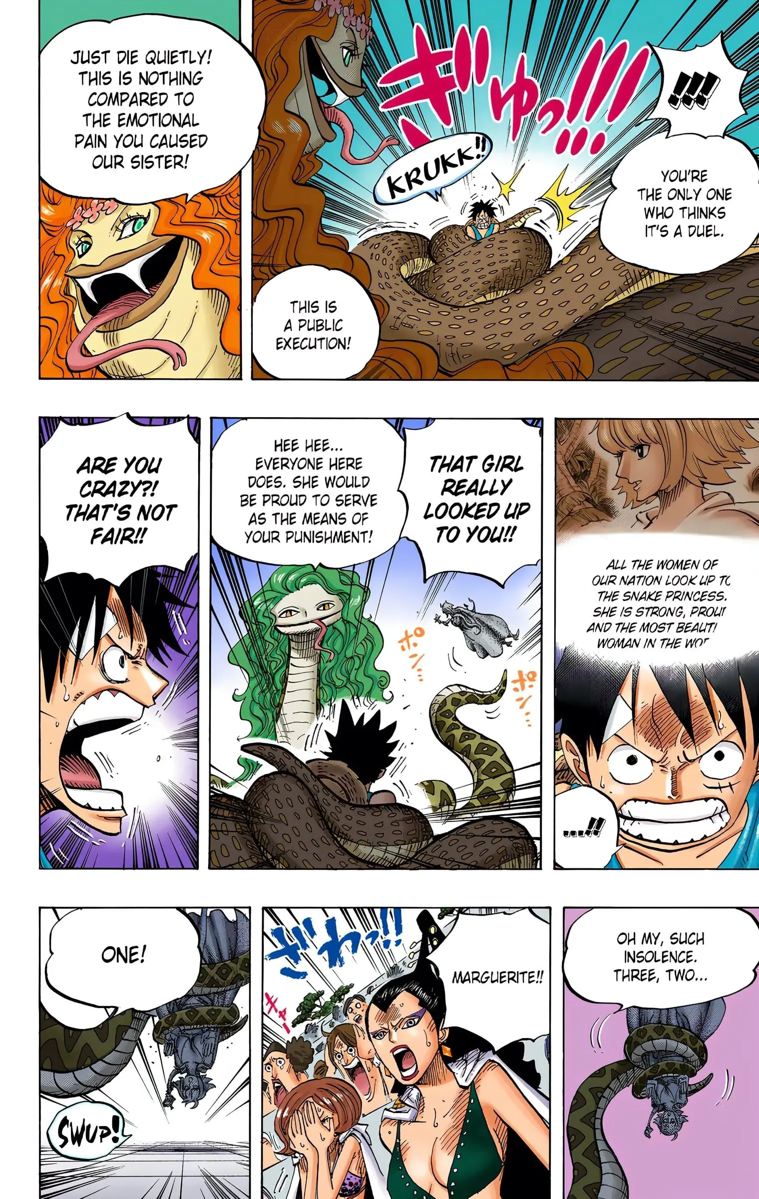 One Piece Colored, chapter 519, page 16