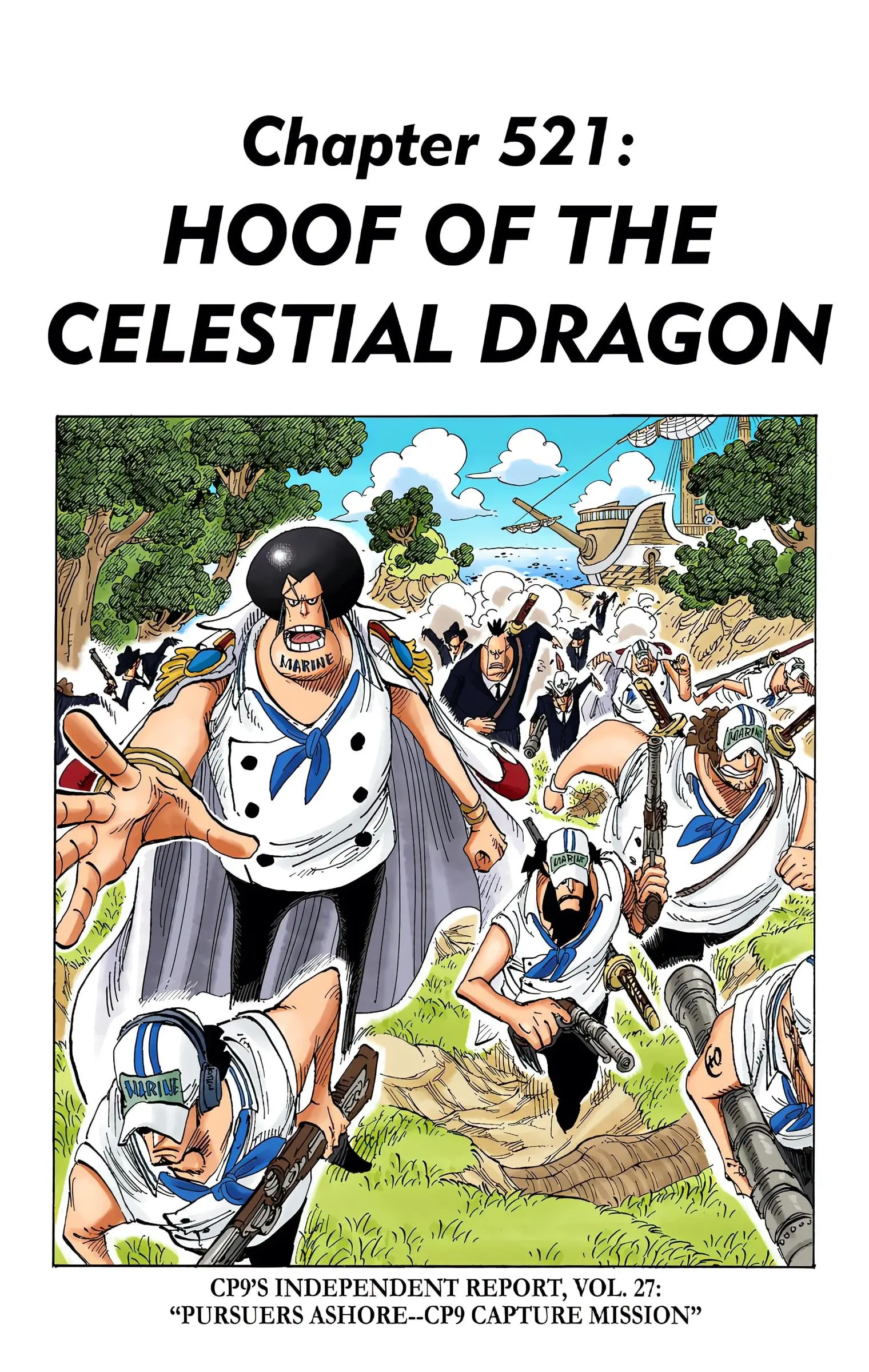 One Piece Colored, chapter 521, page 1