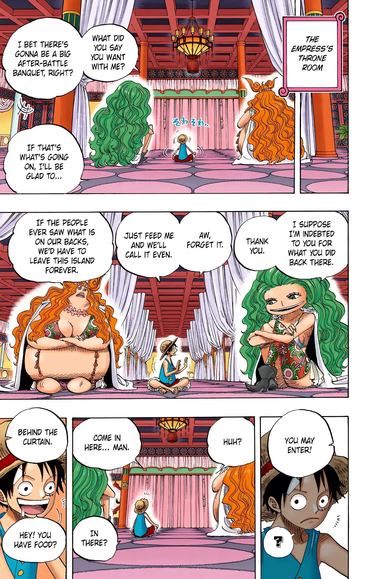 One Piece Colored, chapter 521, page 7
