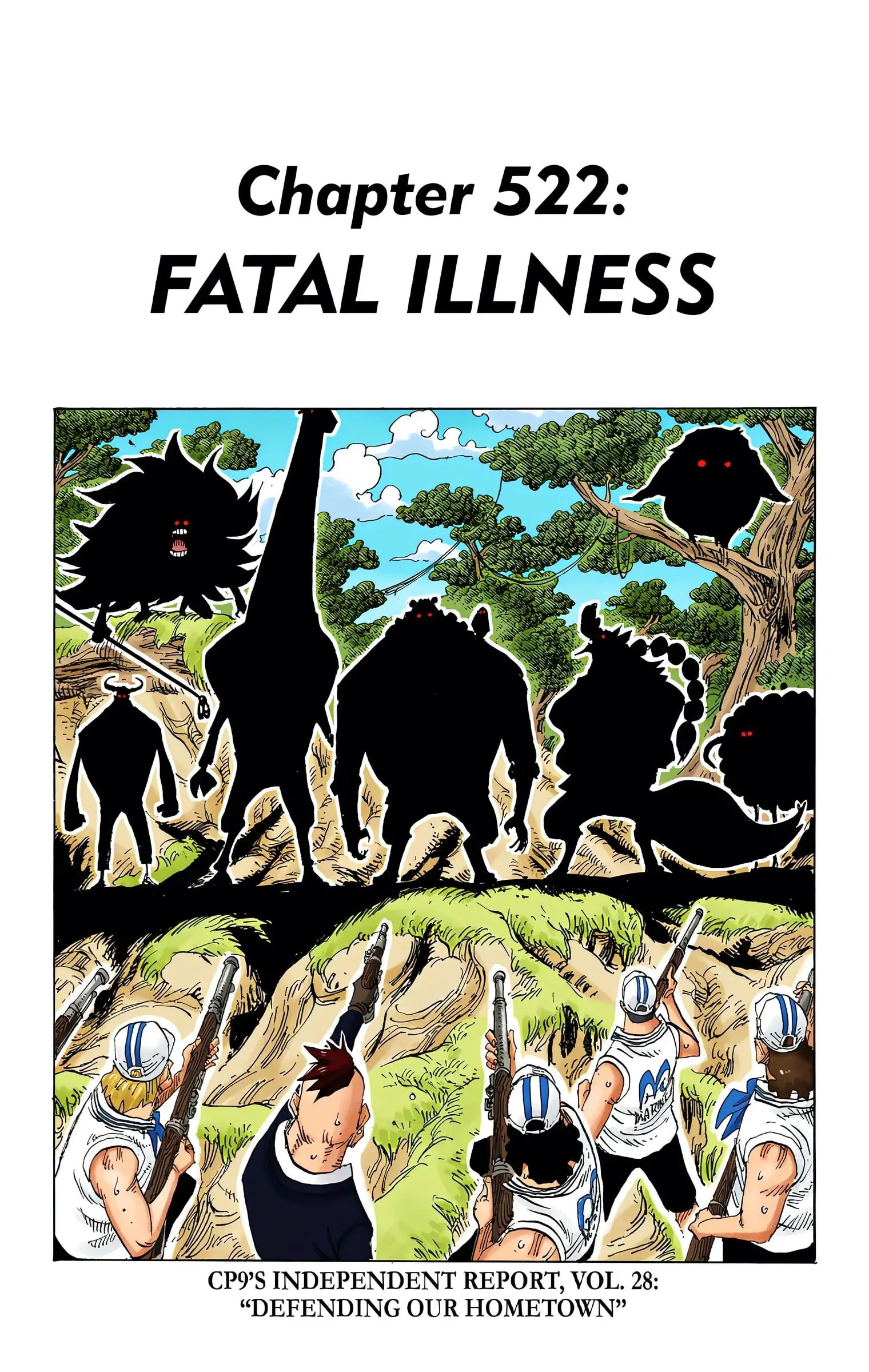 One Piece Colored, chapter 522, page 1