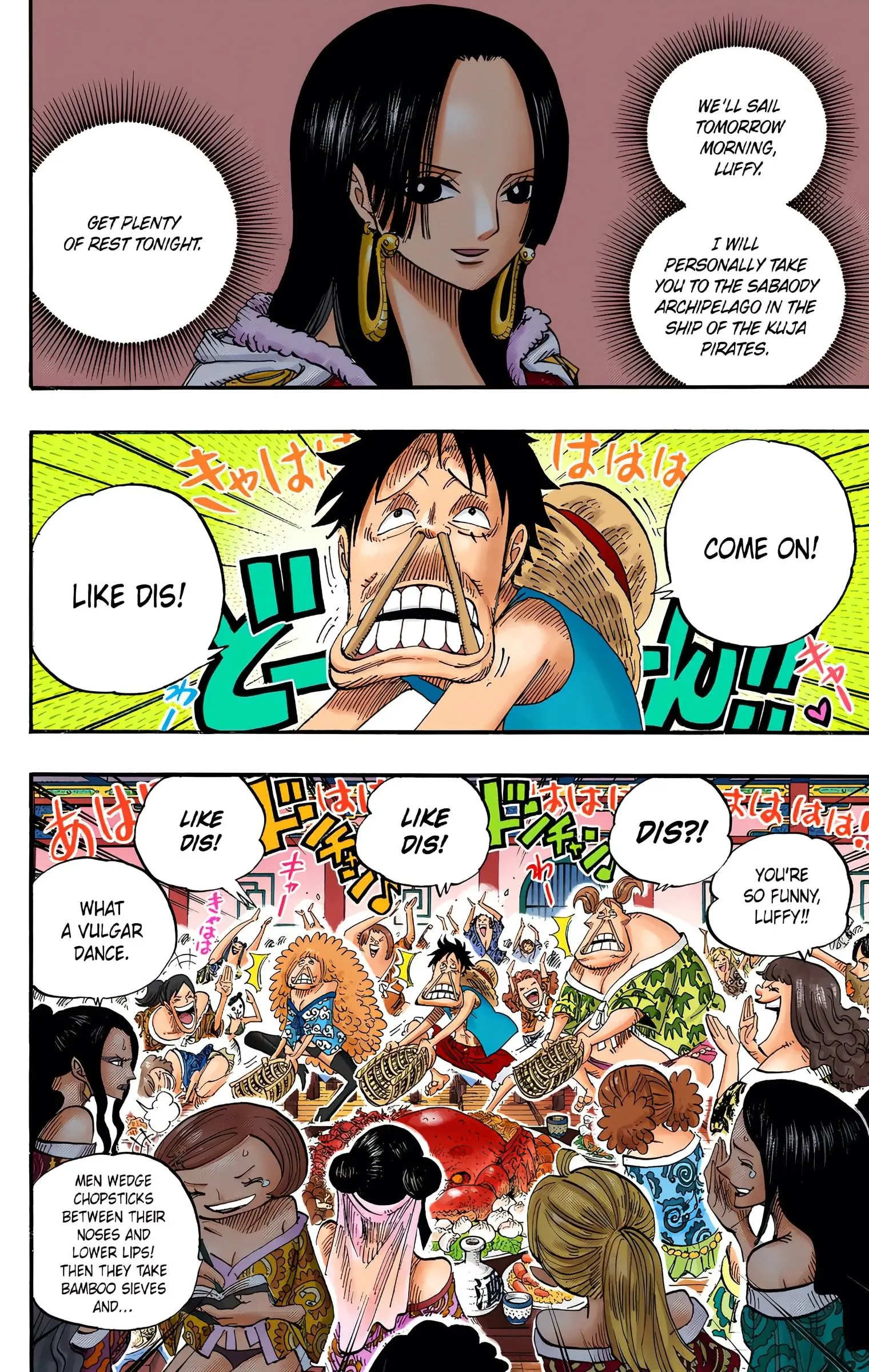 One Piece Colored, chapter 522, page 2