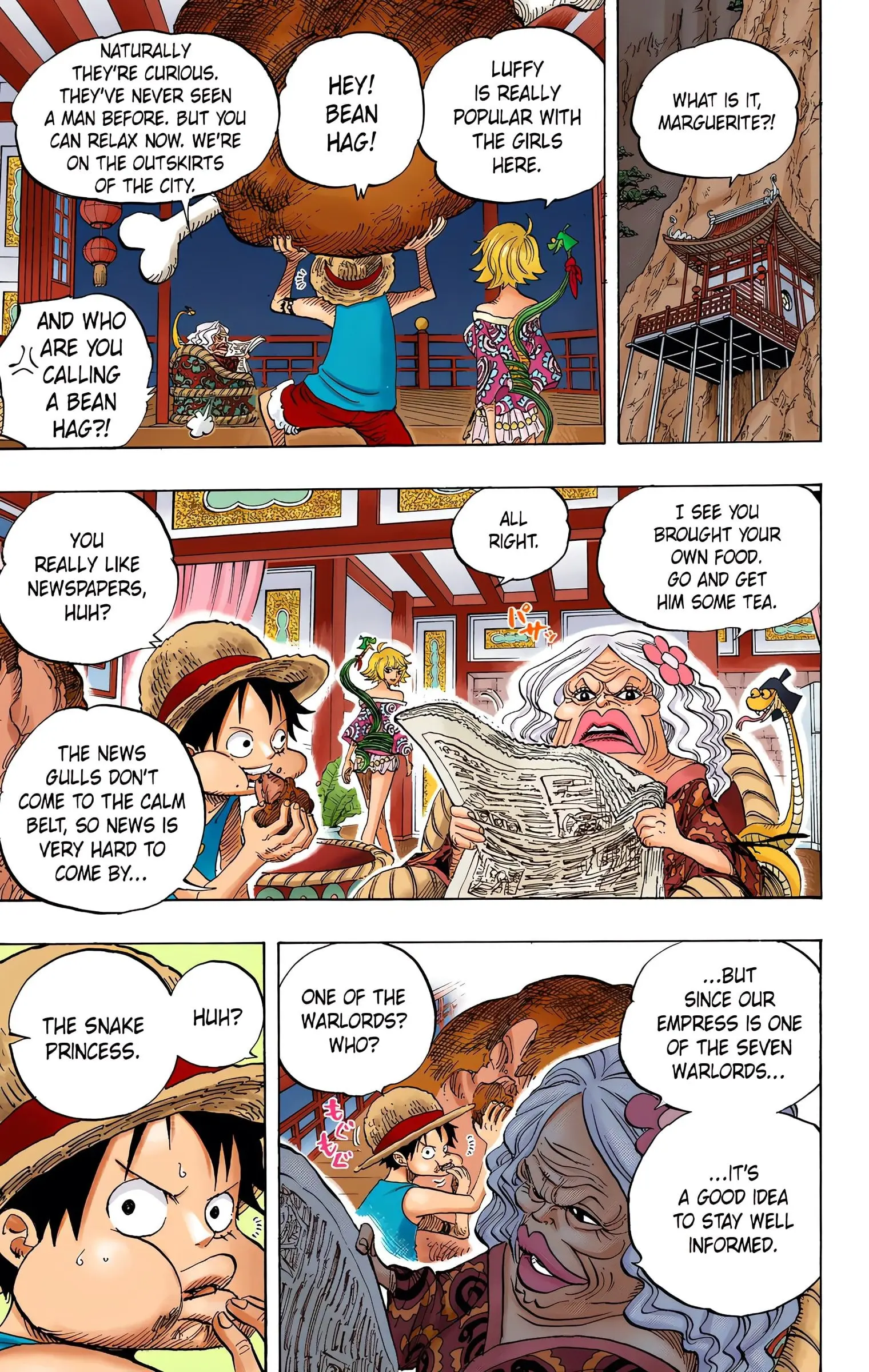 One Piece Colored, chapter 522, page 5