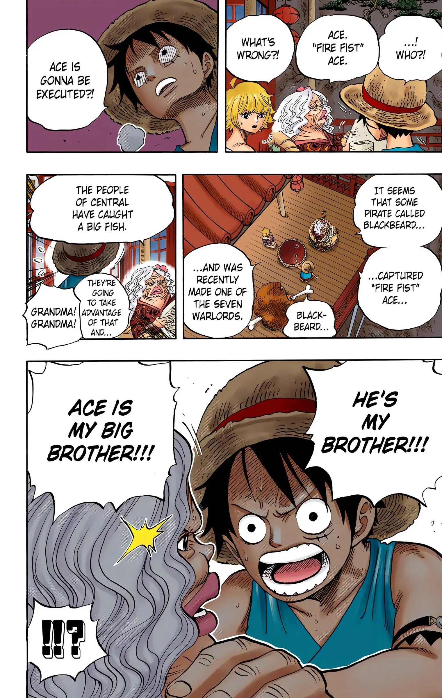 One Piece Colored, chapter 522, page 8