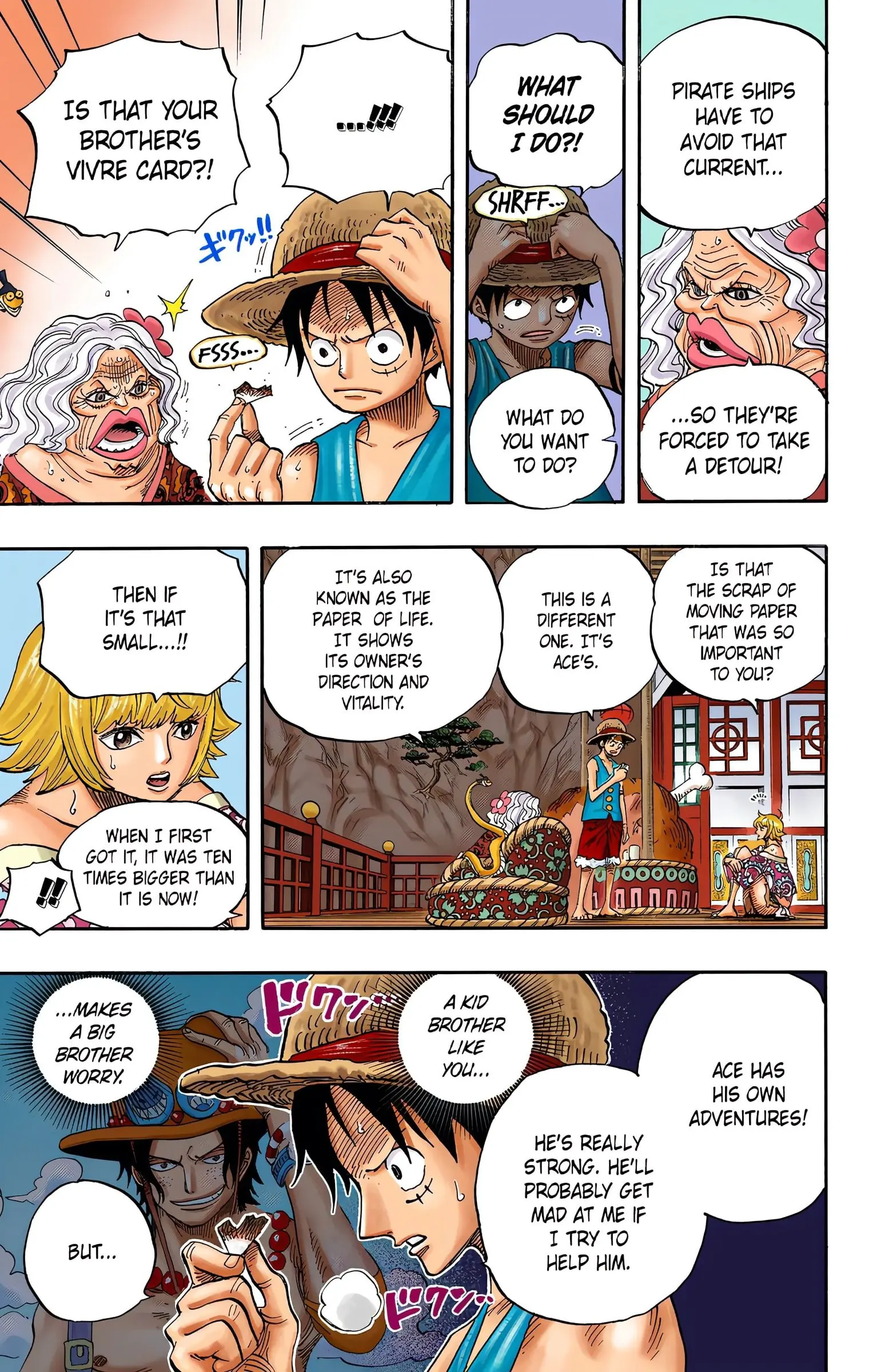 One Piece Colored, chapter 522, page 11