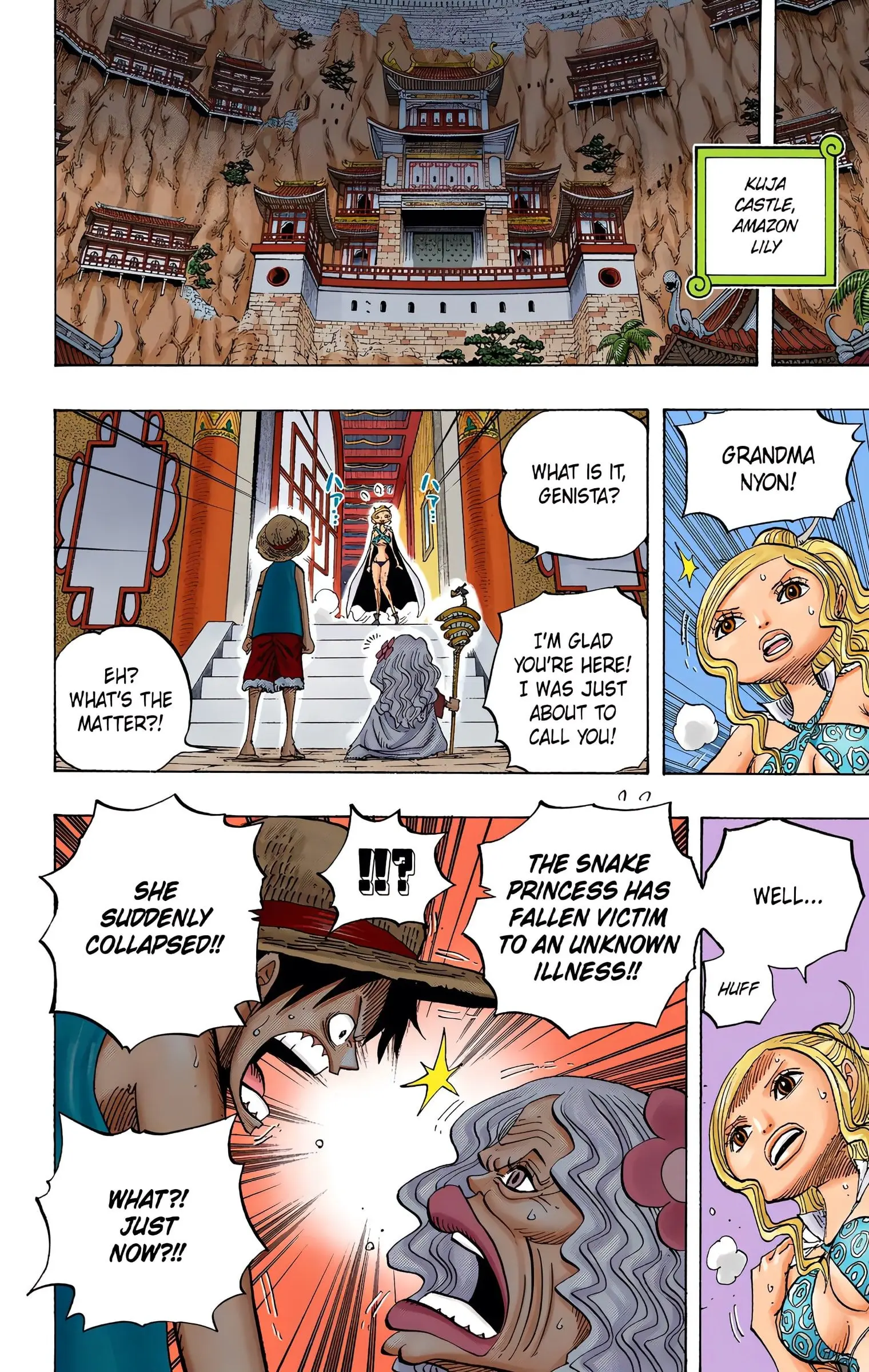 One Piece Colored, chapter 522, page 14