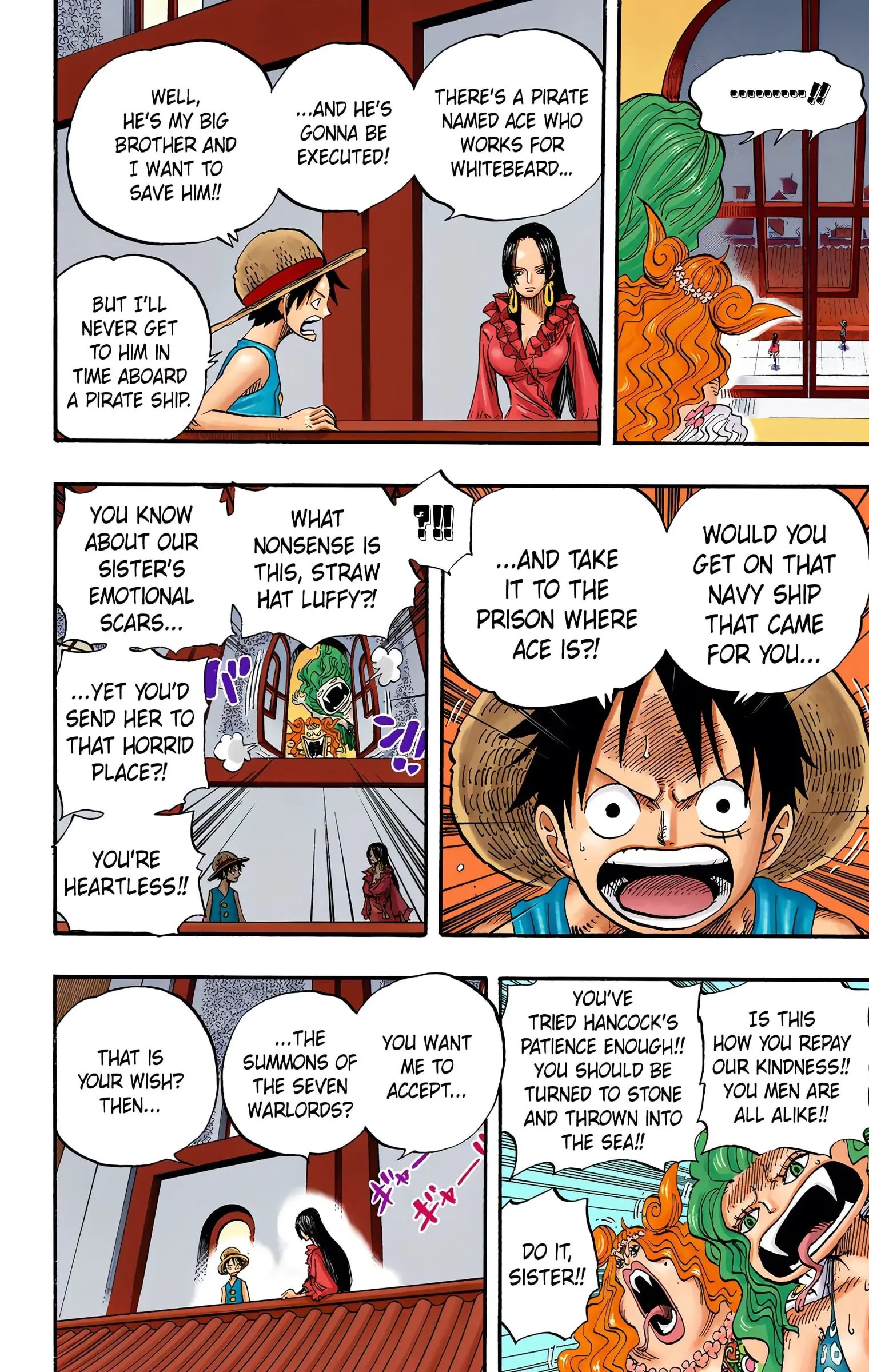 One Piece Colored, chapter 522, page 18
