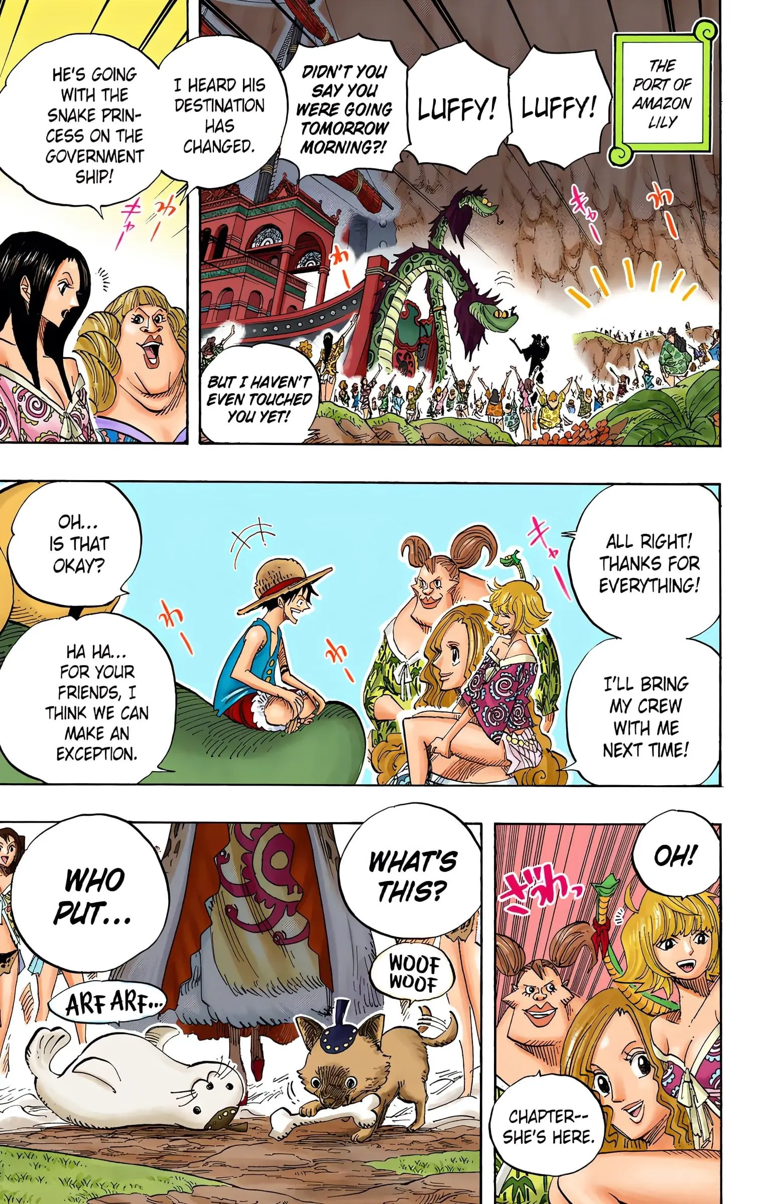 One Piece Colored, chapter 523, page 9