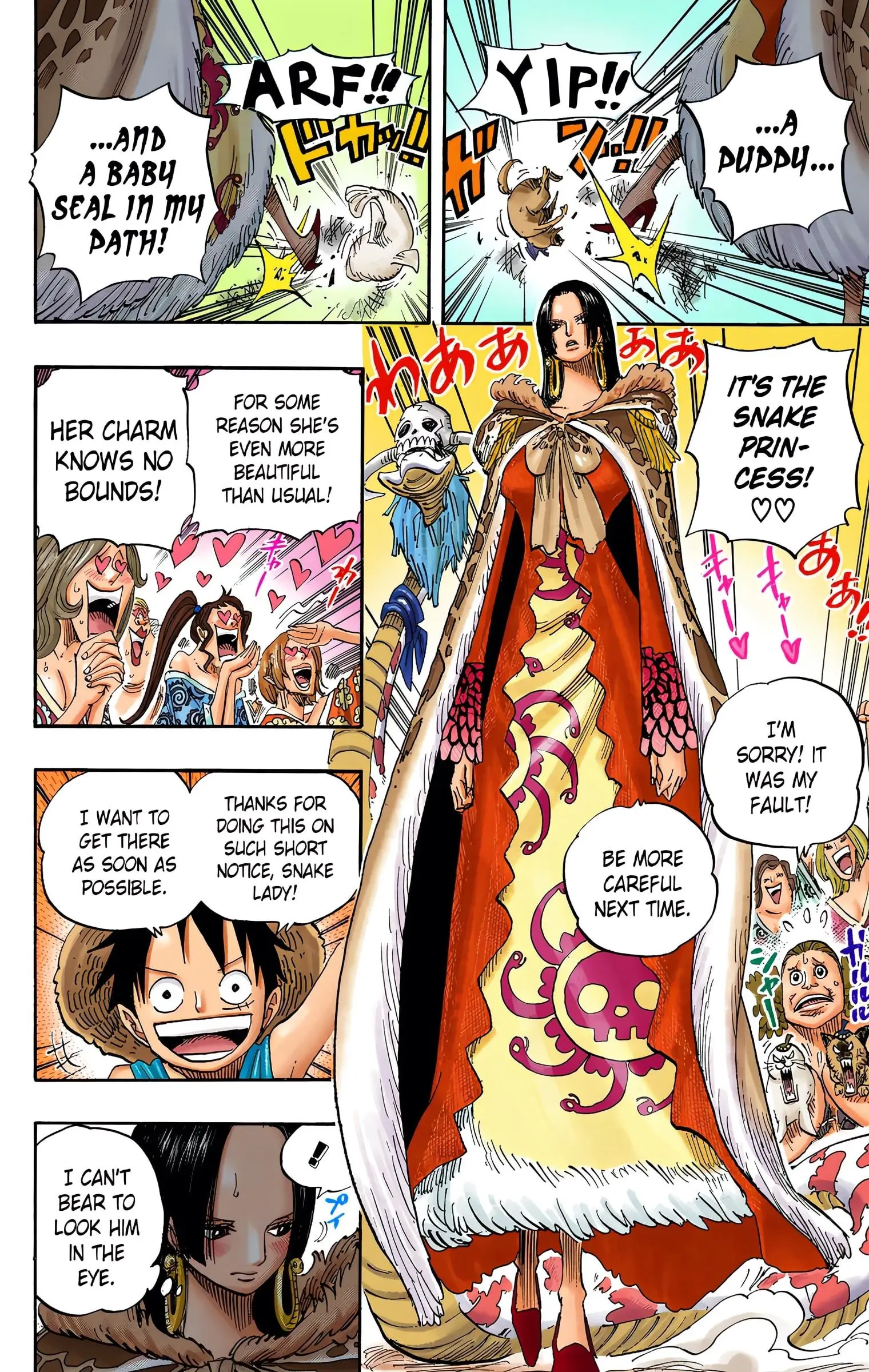 One Piece Colored, chapter 523, page 10