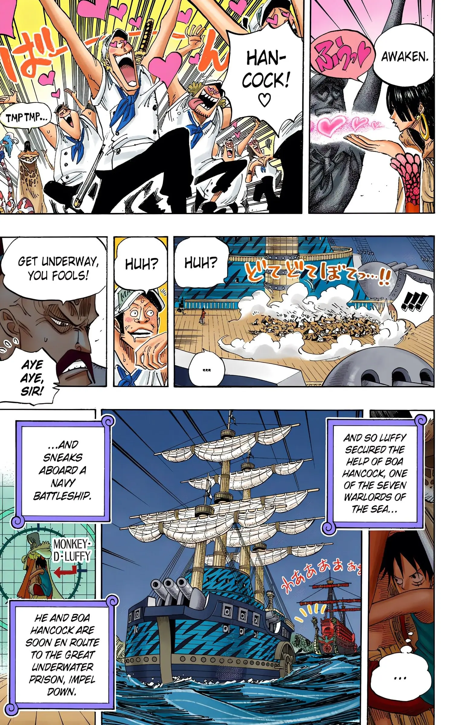 One Piece Colored, chapter 523, page 15
