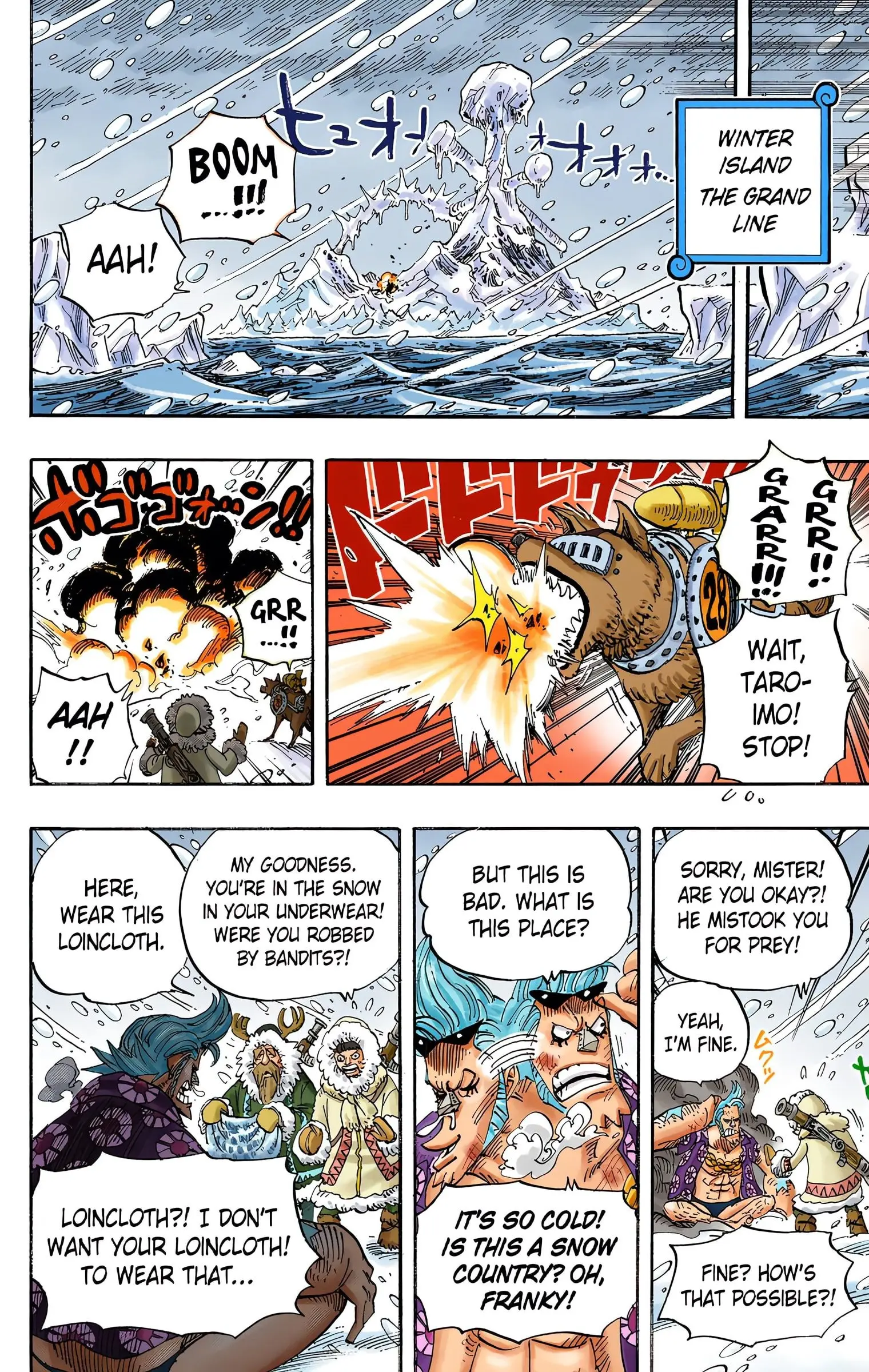 One Piece Colored, chapter 523, page 22