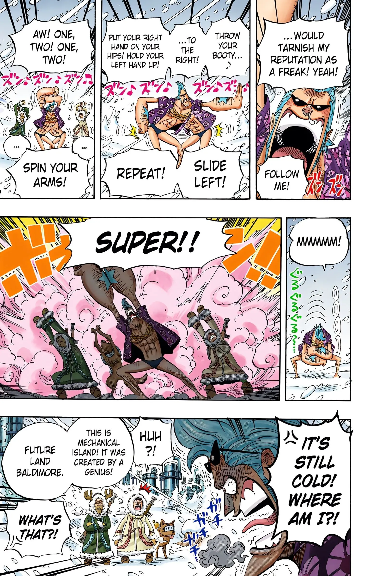 One Piece Colored, chapter 523, page 23