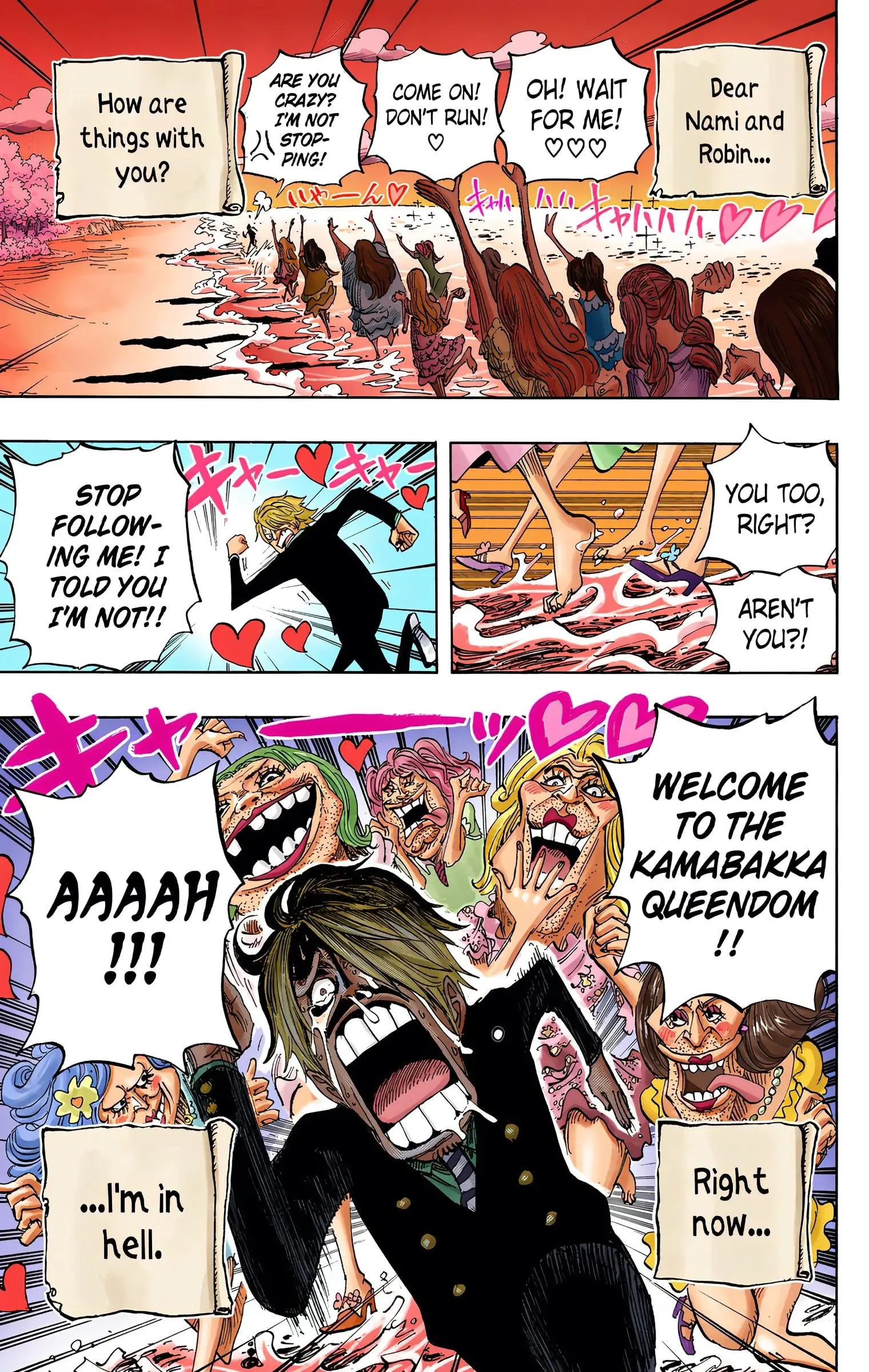 One Piece Colored, chapter 523, page 25