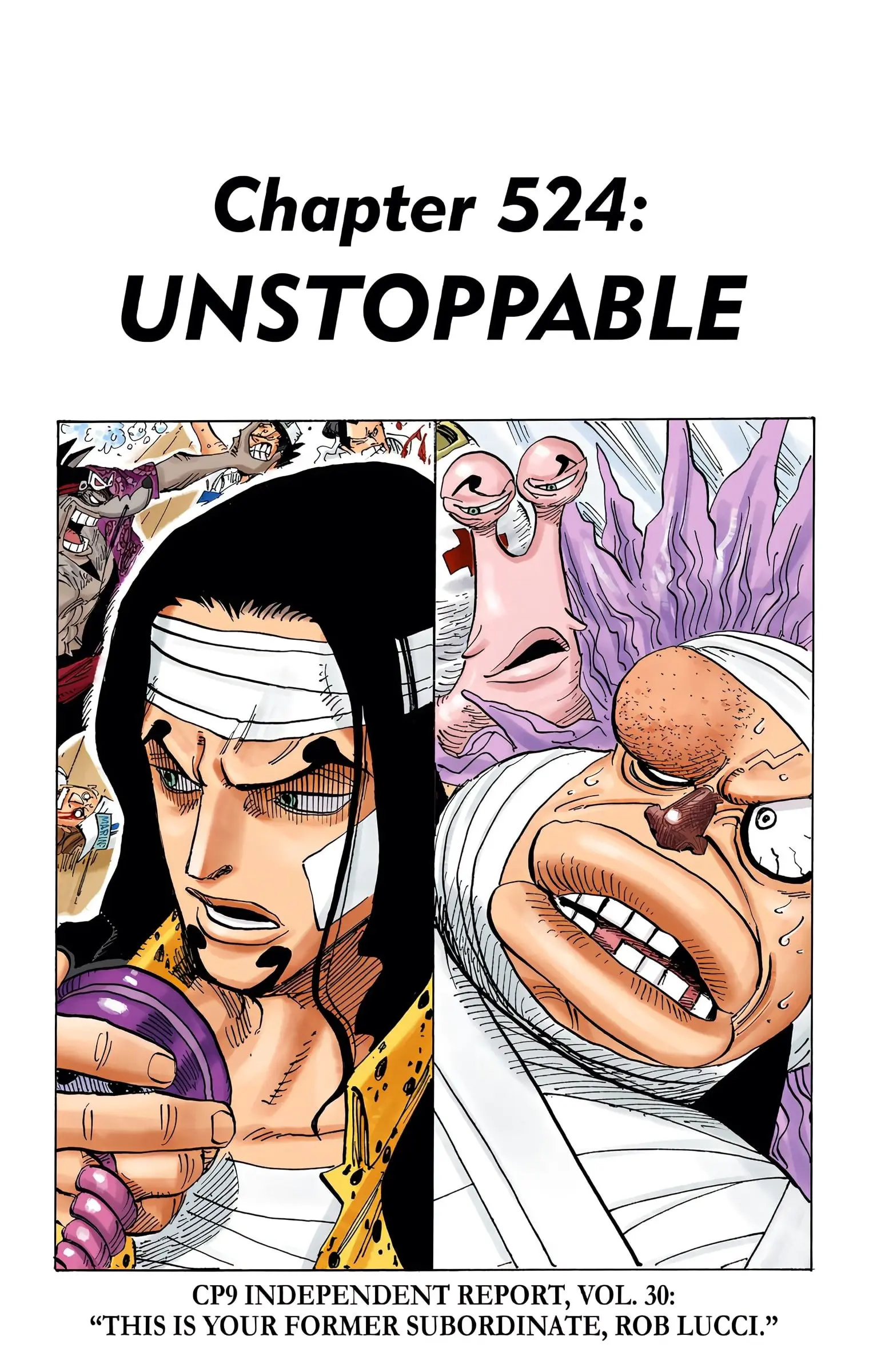 One Piece Colored, chapter 524, page 1