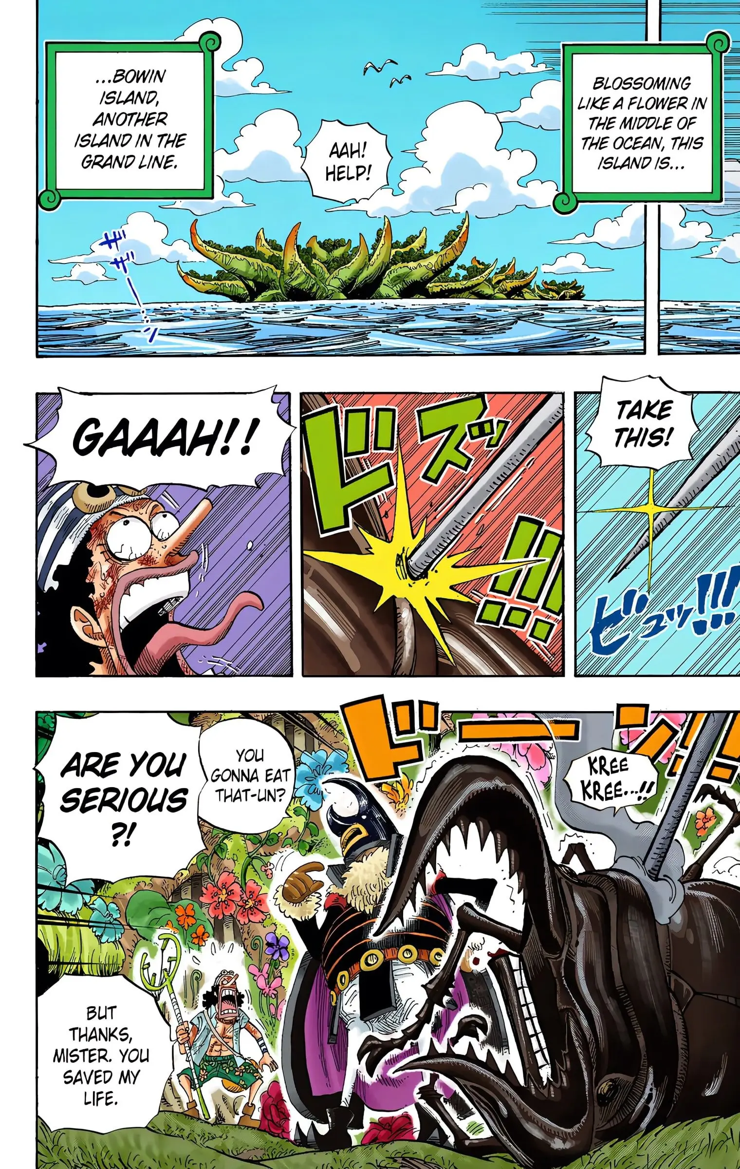 One Piece Colored, chapter 524, page 2