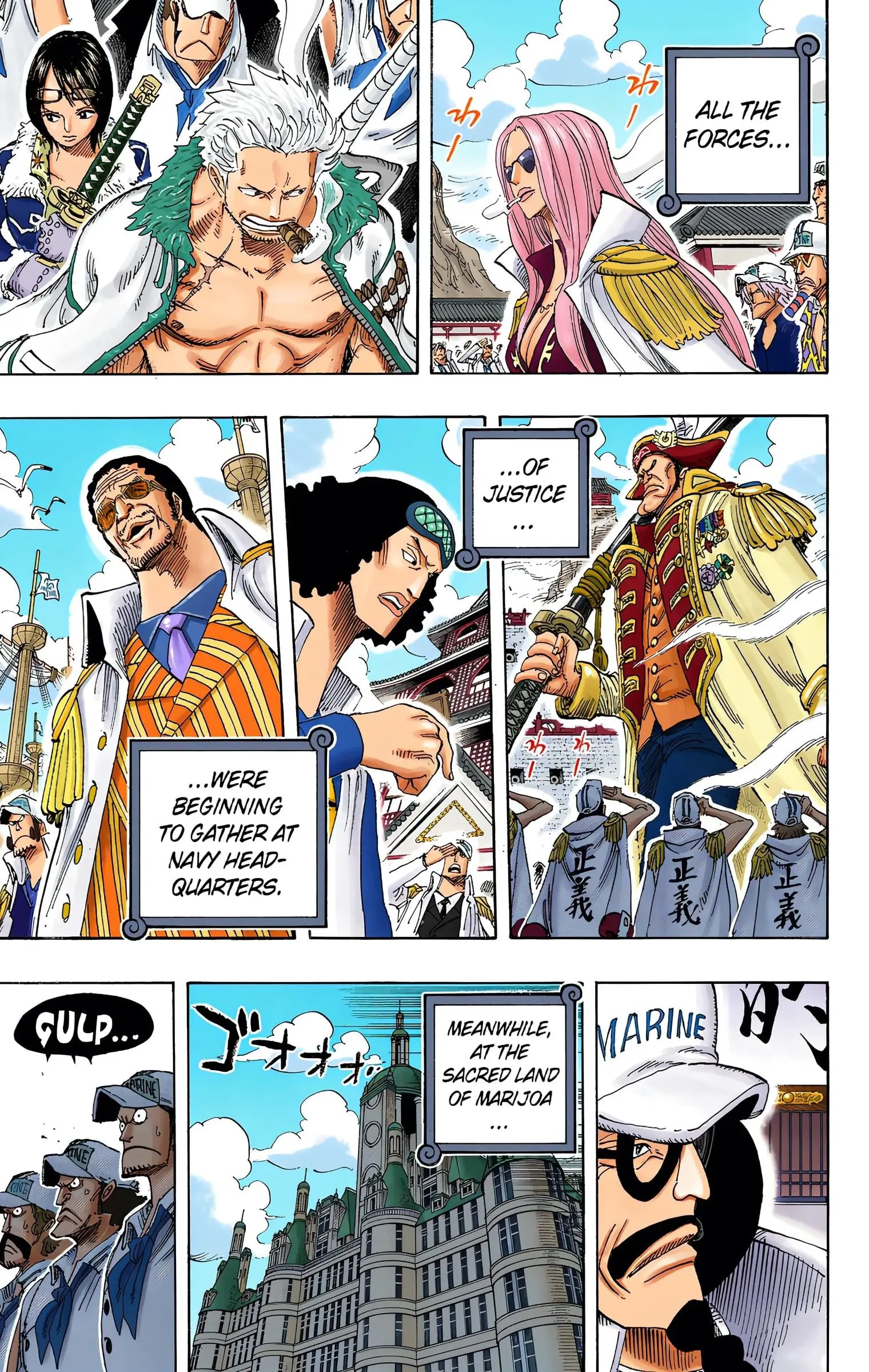 One Piece Colored, chapter 524, page 17