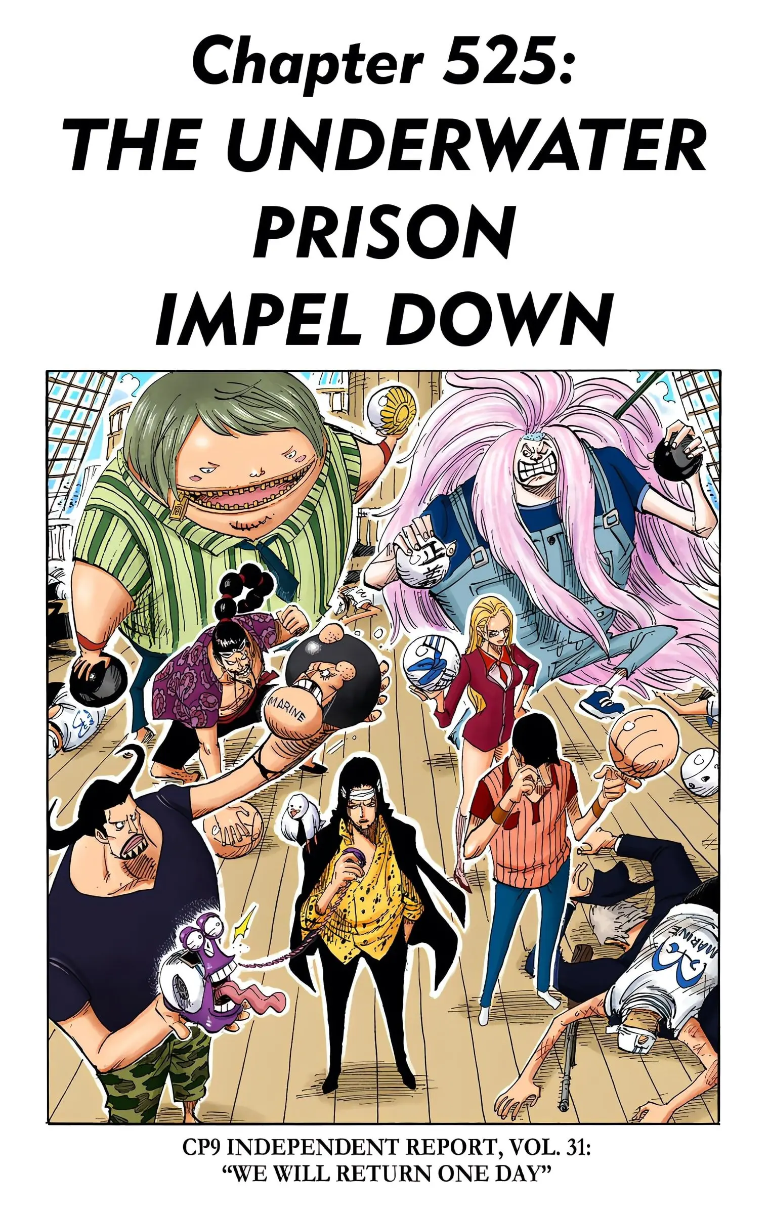 One Piece Colored, chapter 525, page 1