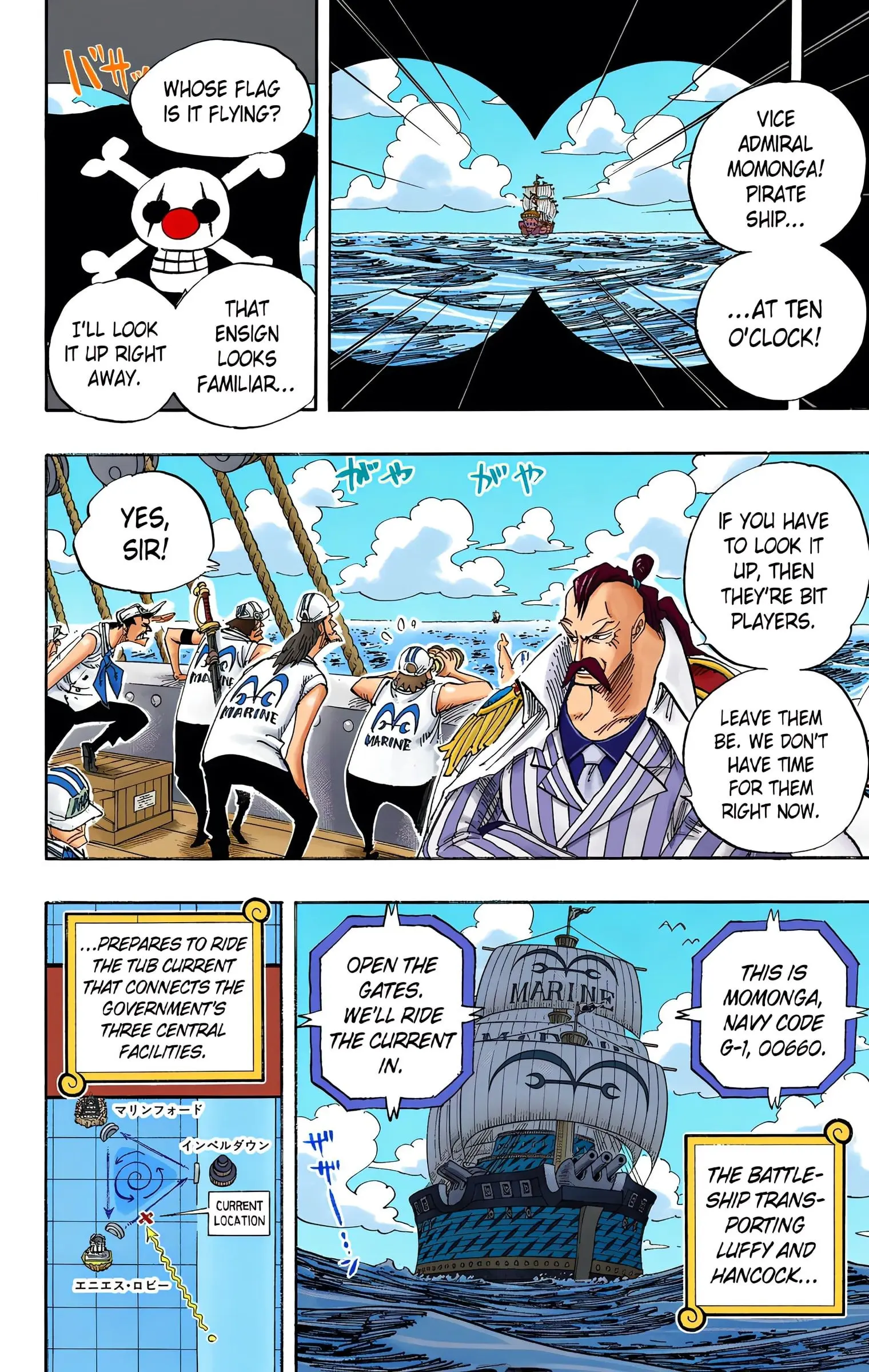 One Piece Colored, chapter 525, page 4