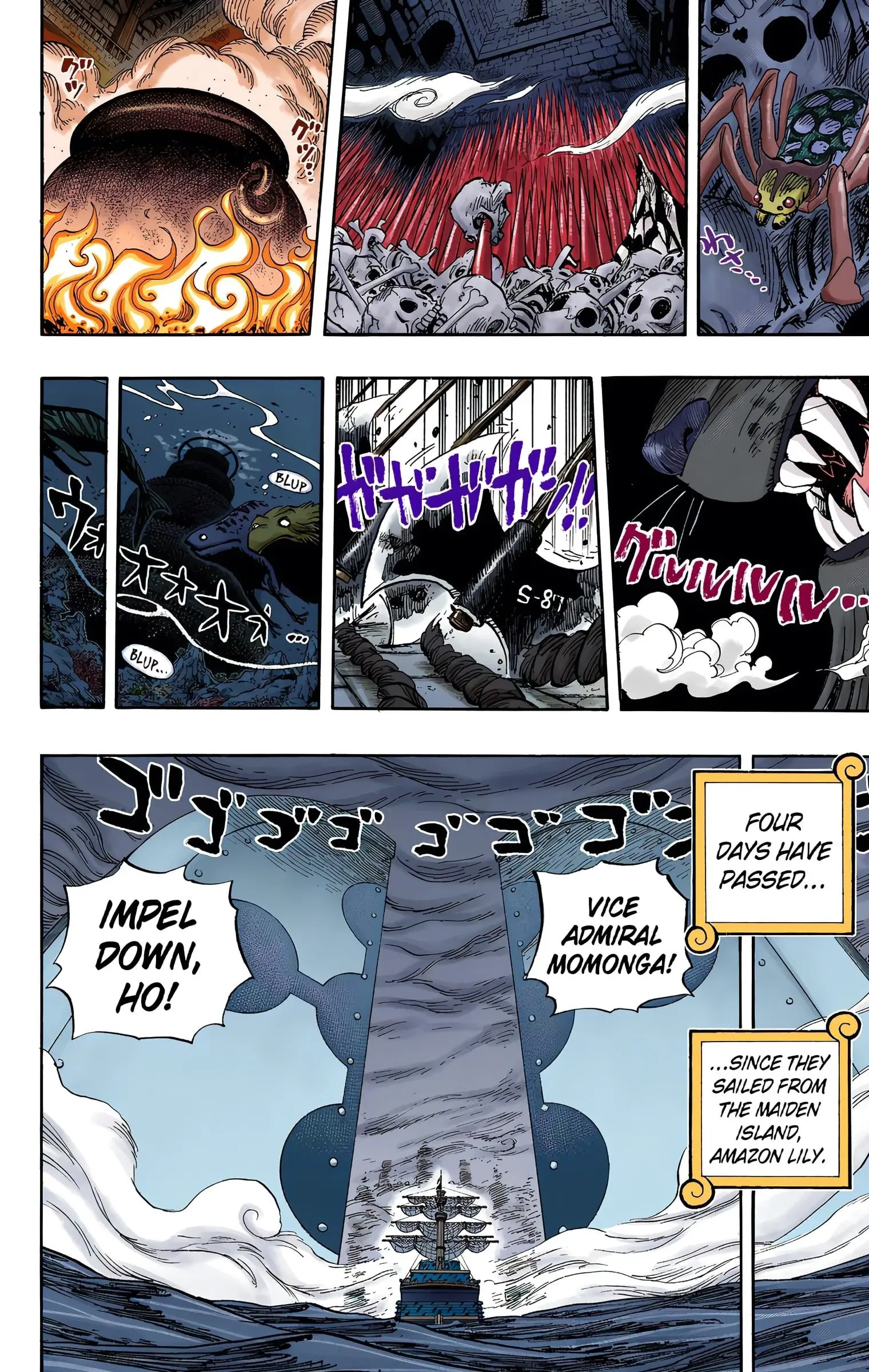 One Piece Colored, chapter 525, page 10