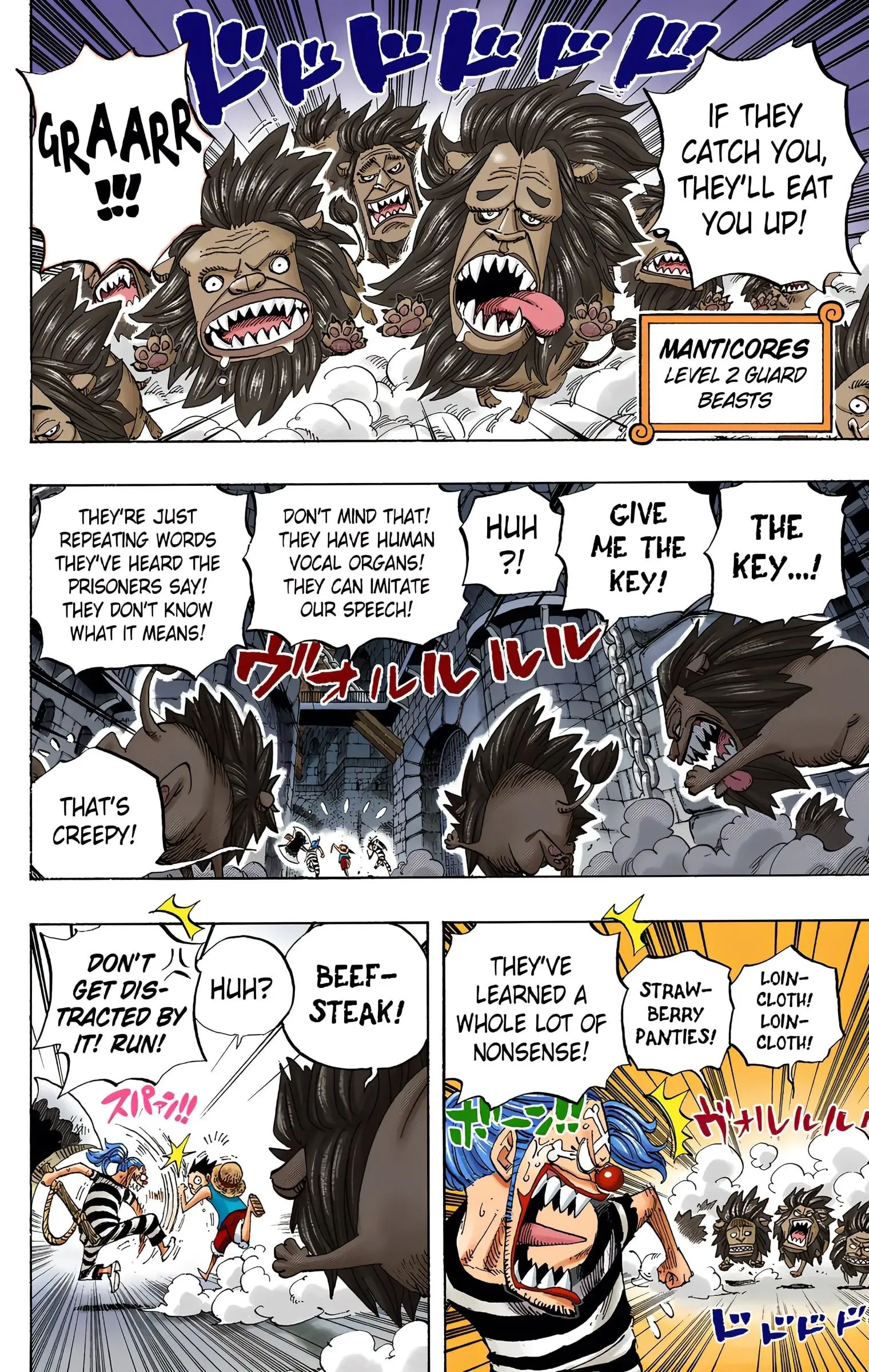 One Piece Colored, chapter 529, page 9