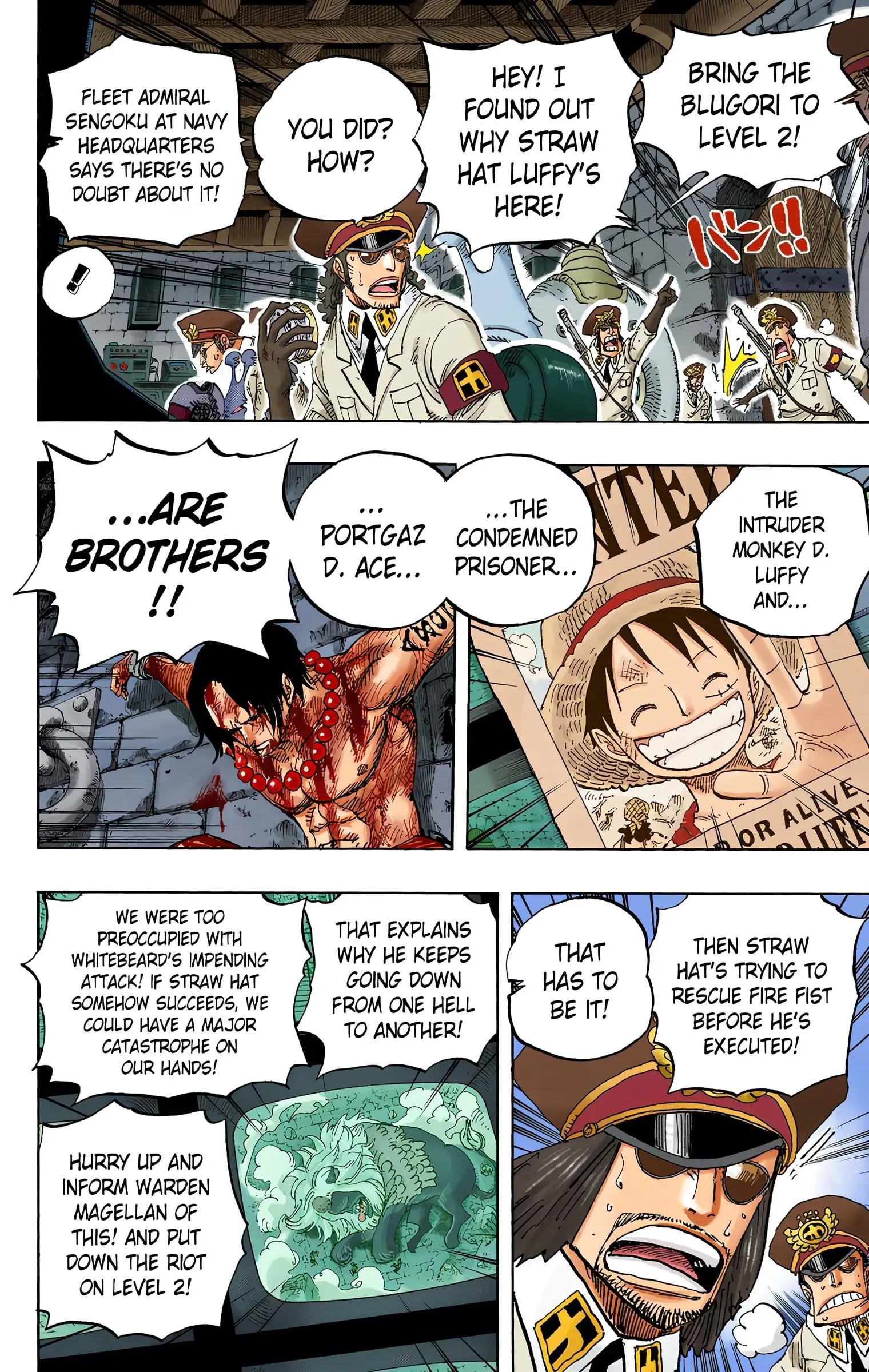 One Piece Colored, chapter 530, page 4