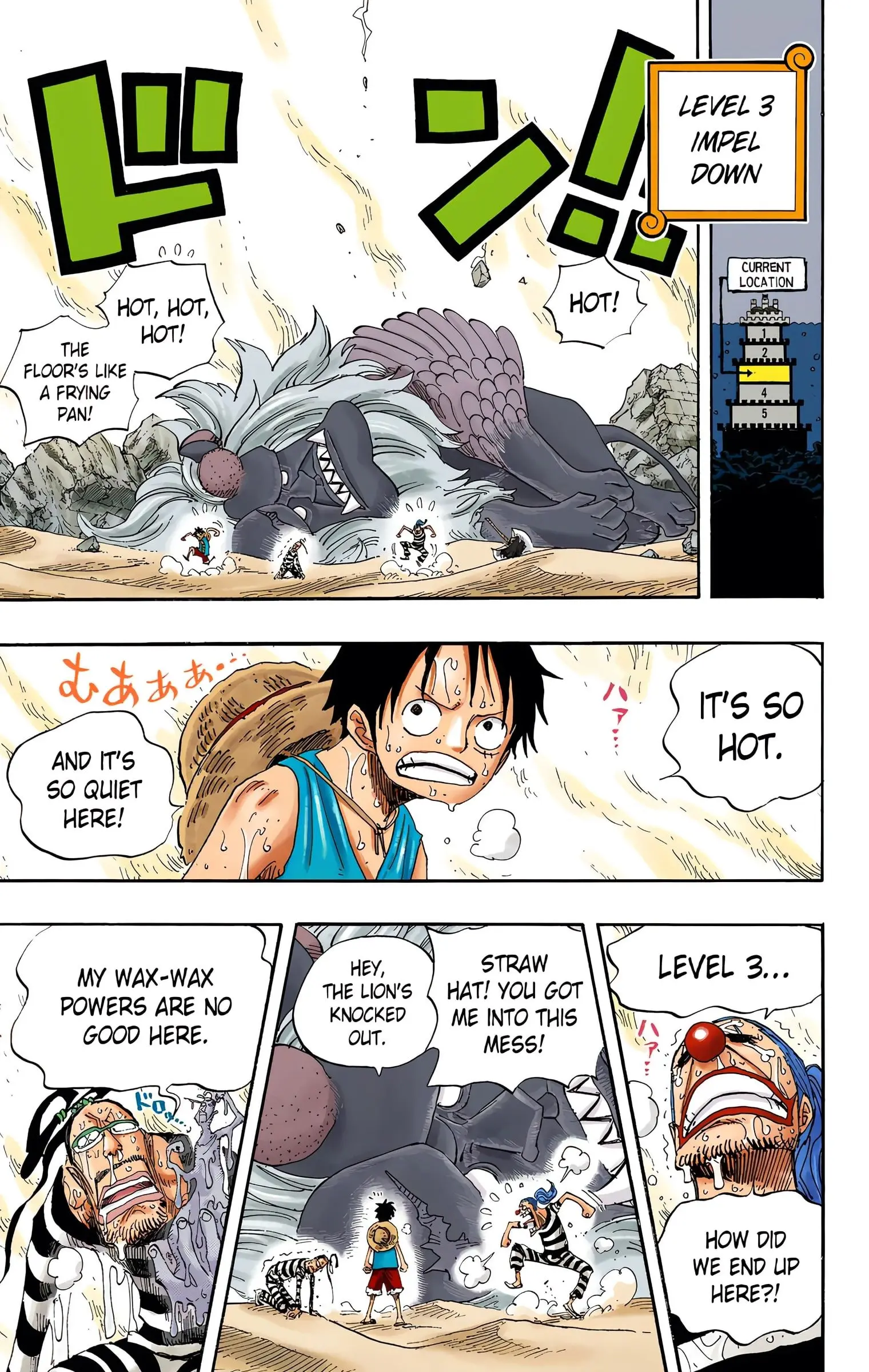 One Piece Colored, chapter 530, page 7