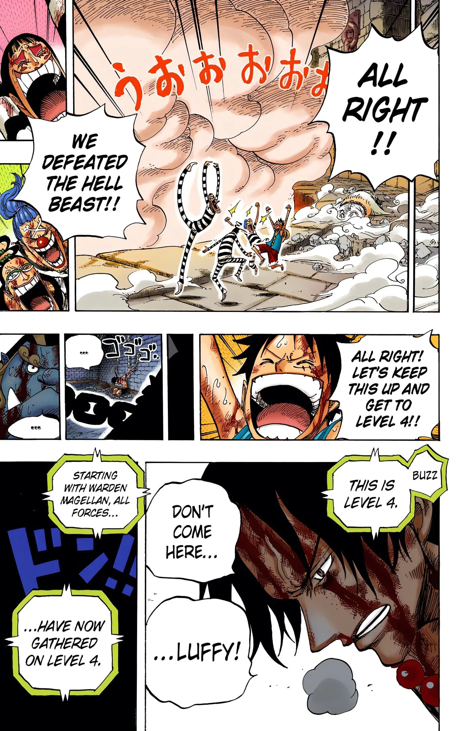 One Piece Colored, chapter 532, page 18