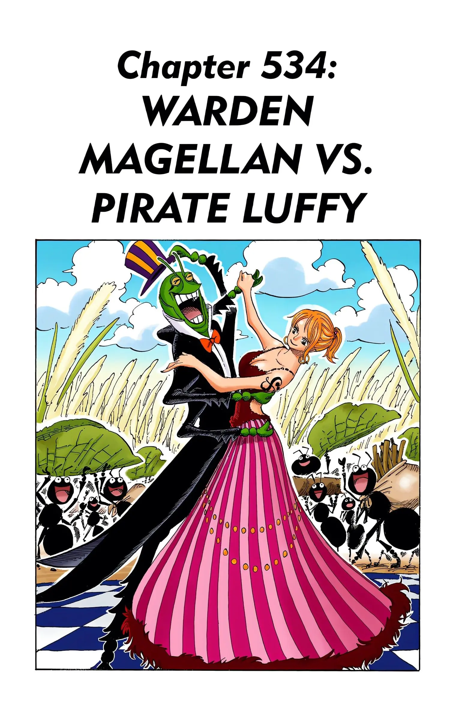 One Piece Colored, chapter 534, page 1