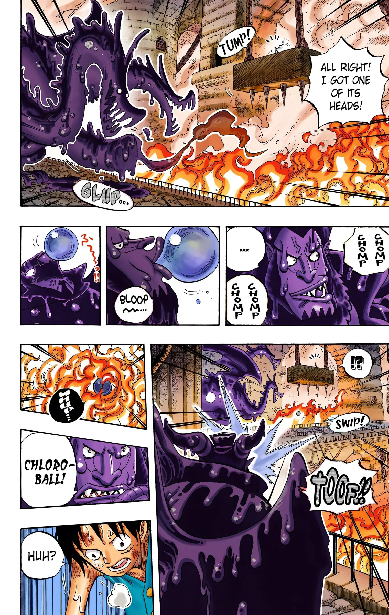 One Piece Colored, chapter 534, page 9