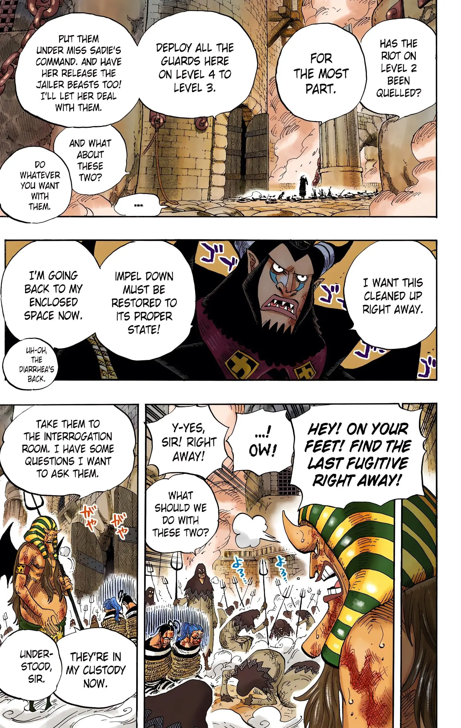 One Piece Colored, chapter 535, page 17