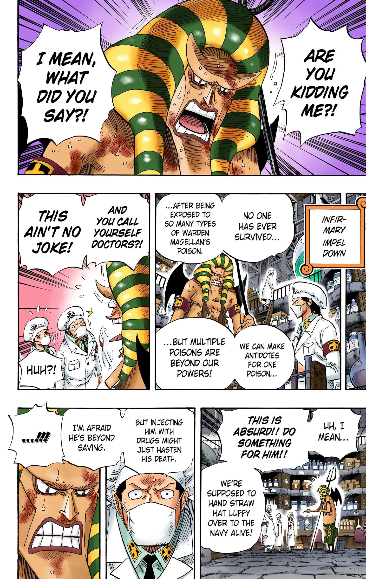 One Piece Colored, chapter 536, page 2