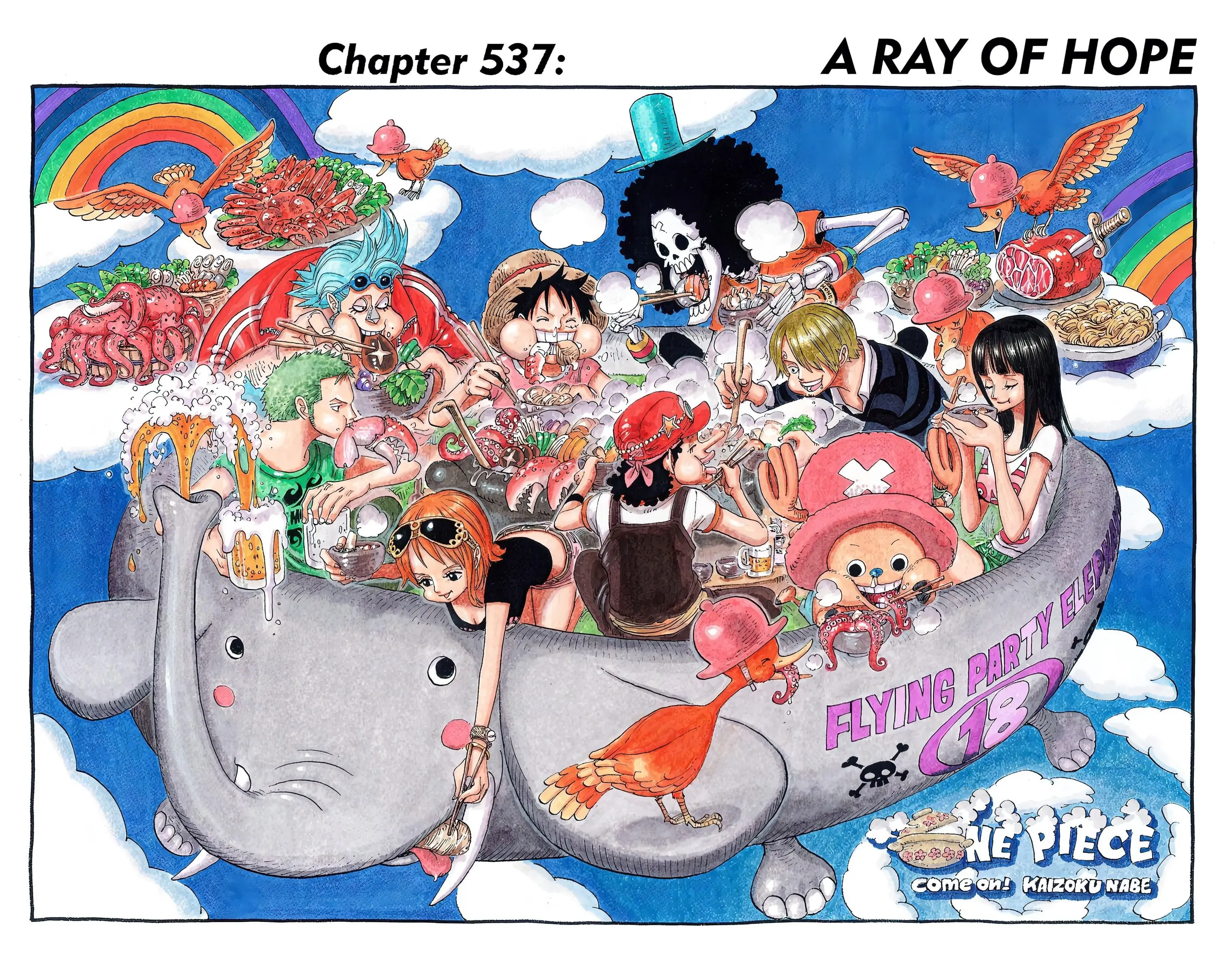 One Piece Colored, chapter 537, page 1