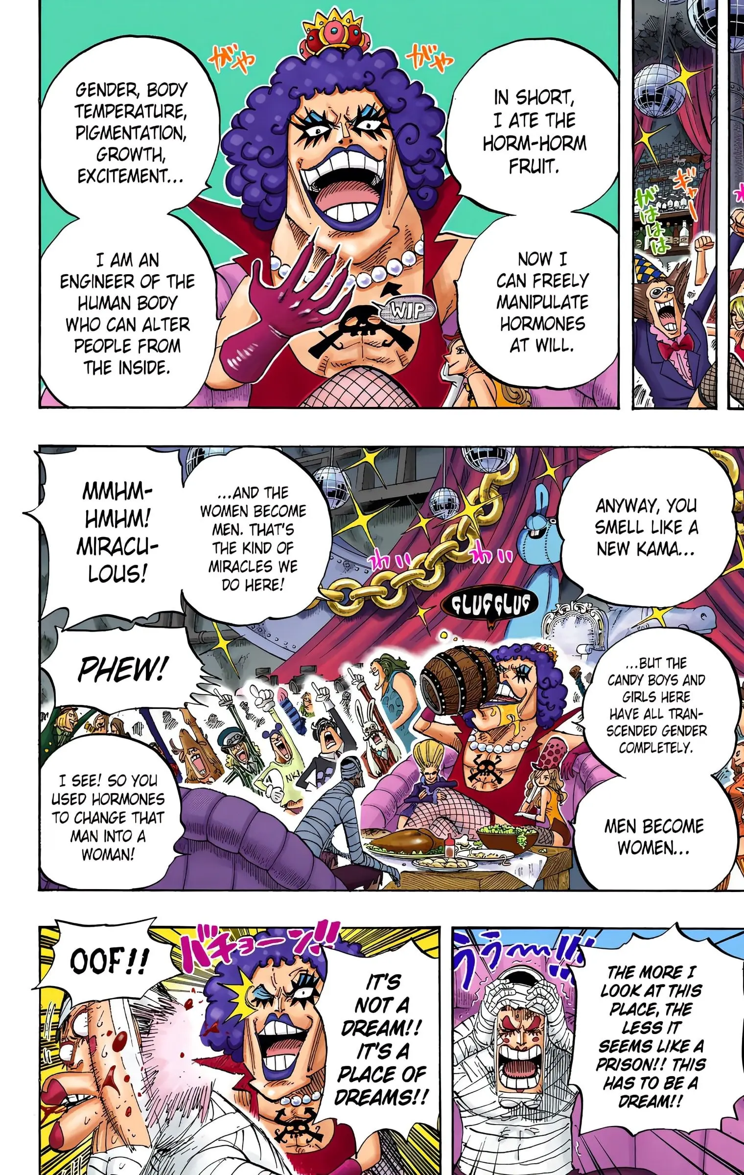 One Piece Colored, chapter 538, page 8