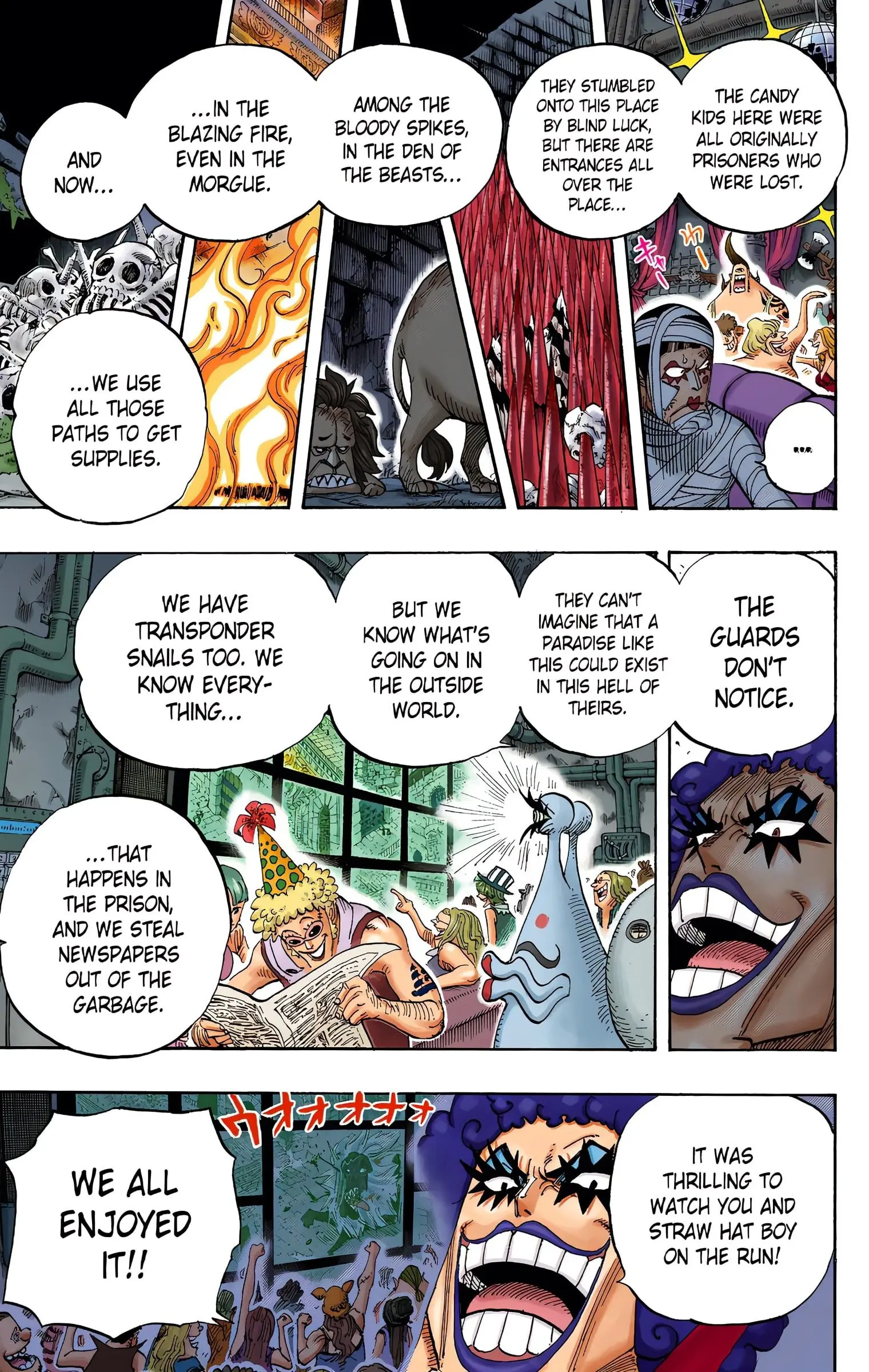 One Piece Colored, chapter 538, page 9