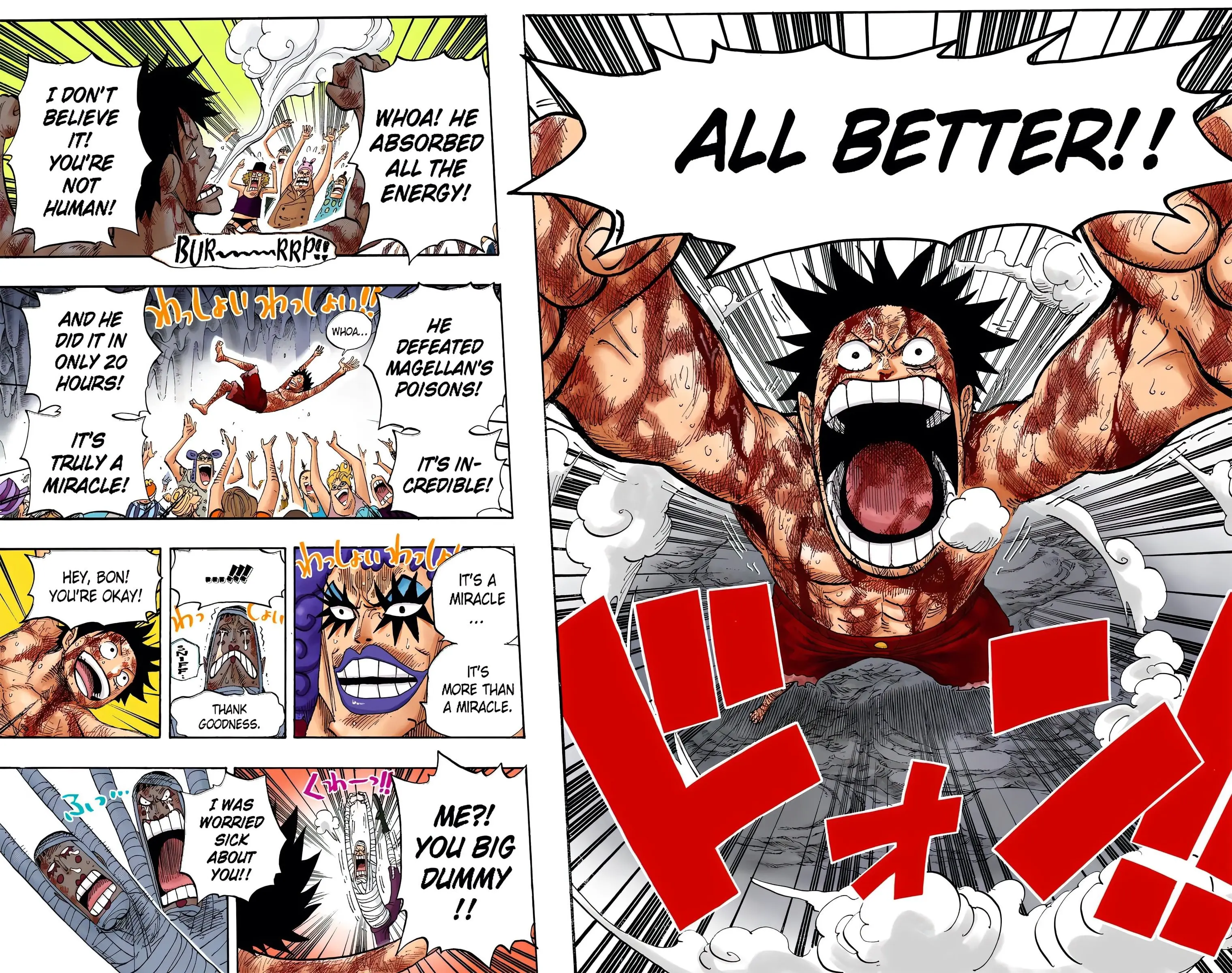 One Piece Colored, chapter 539, page 4