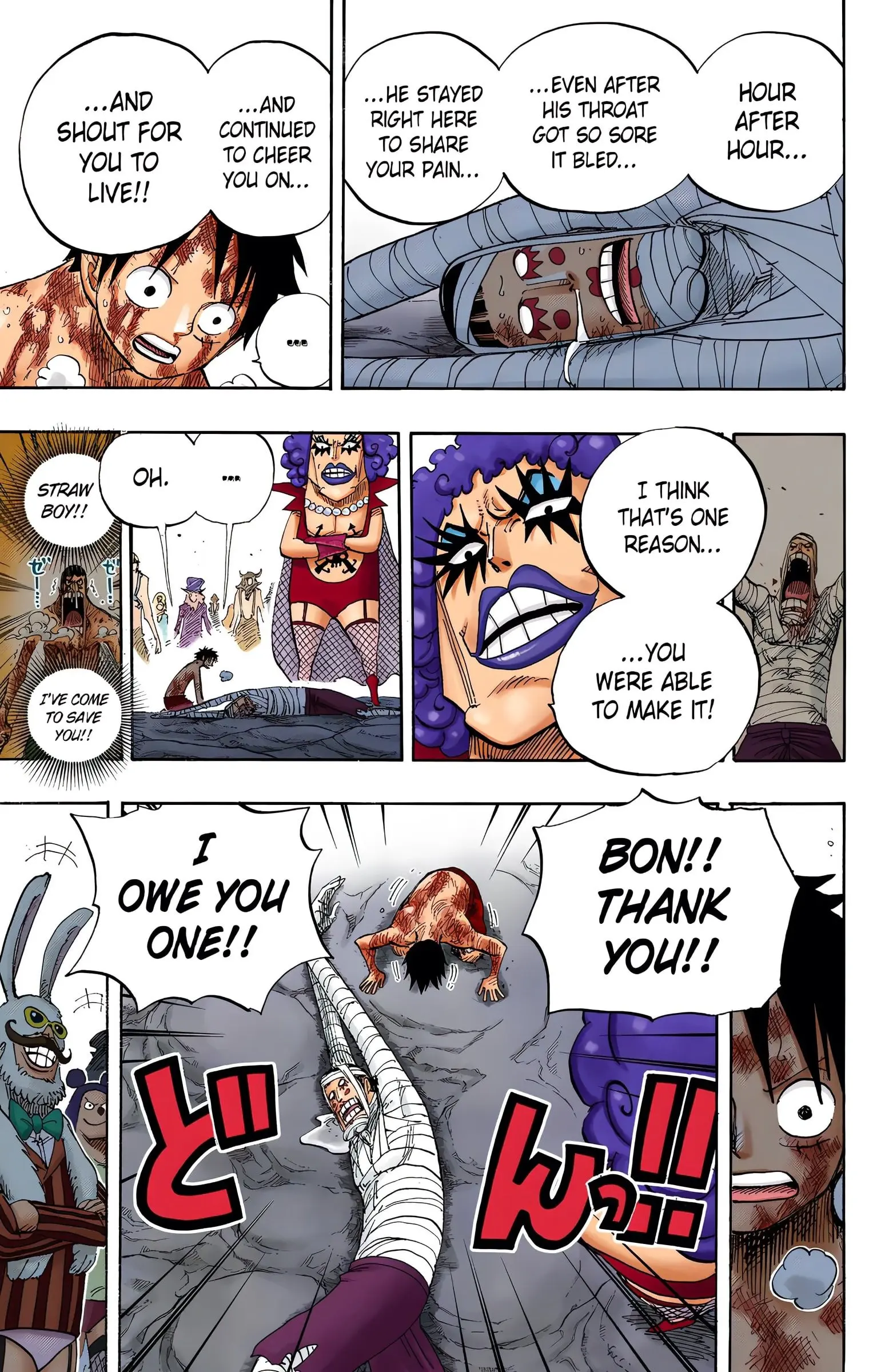 One Piece Colored, chapter 539, page 6