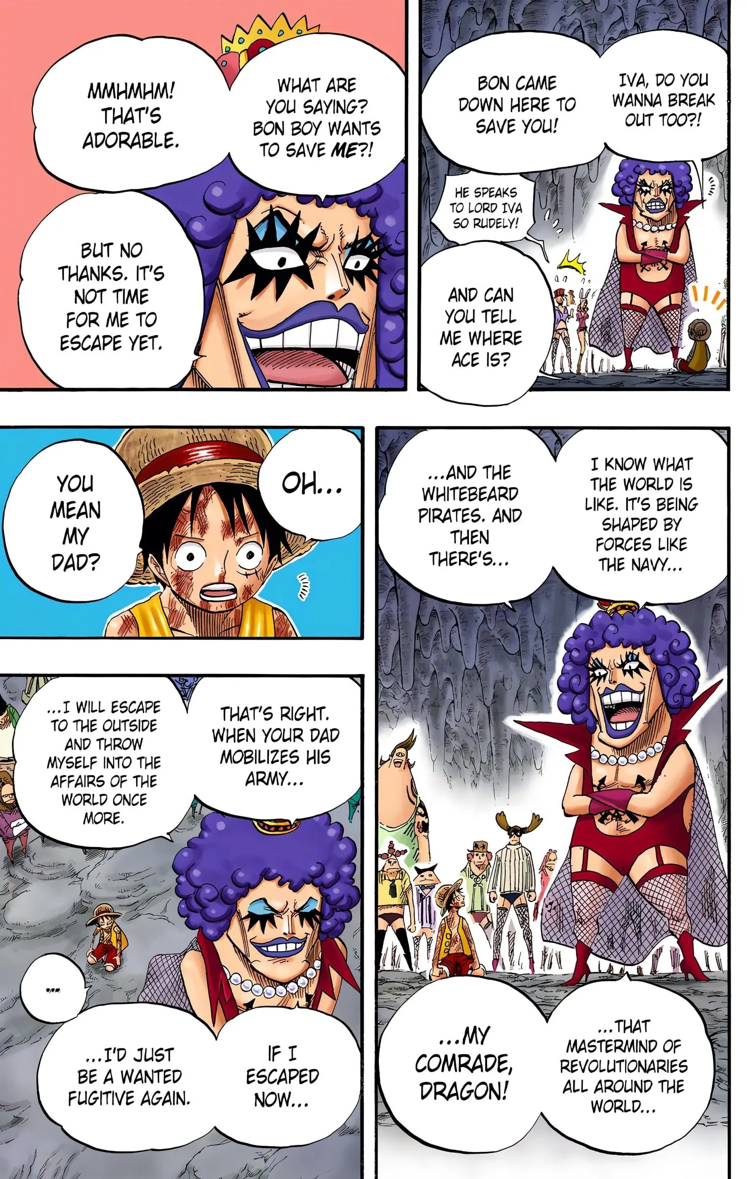 One Piece Colored, chapter 539, page 8