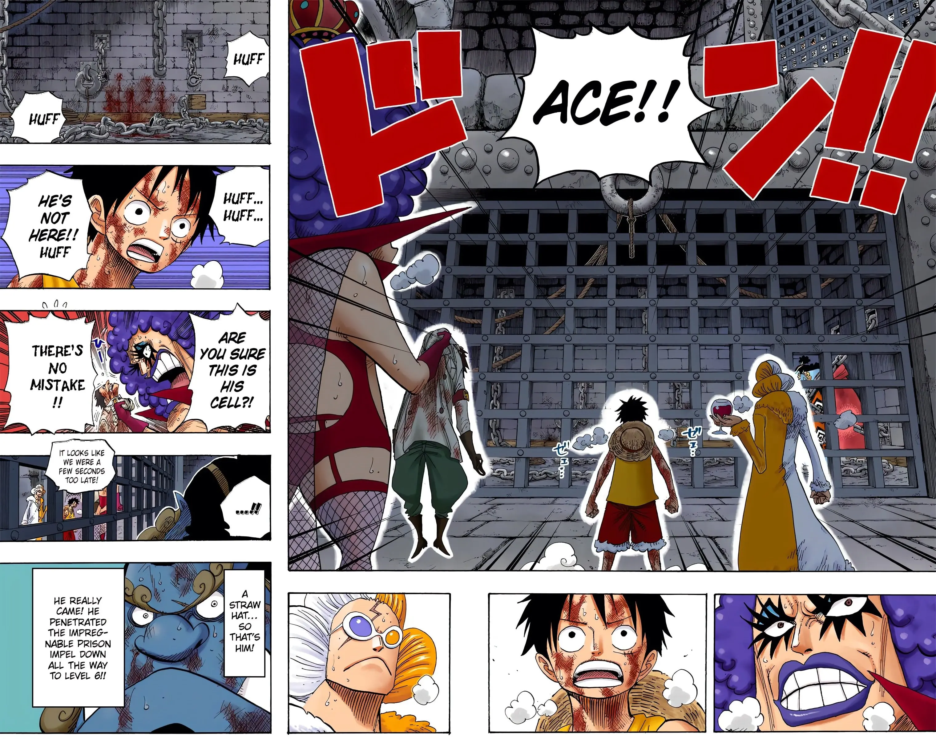 One Piece Colored, chapter 540, page 4