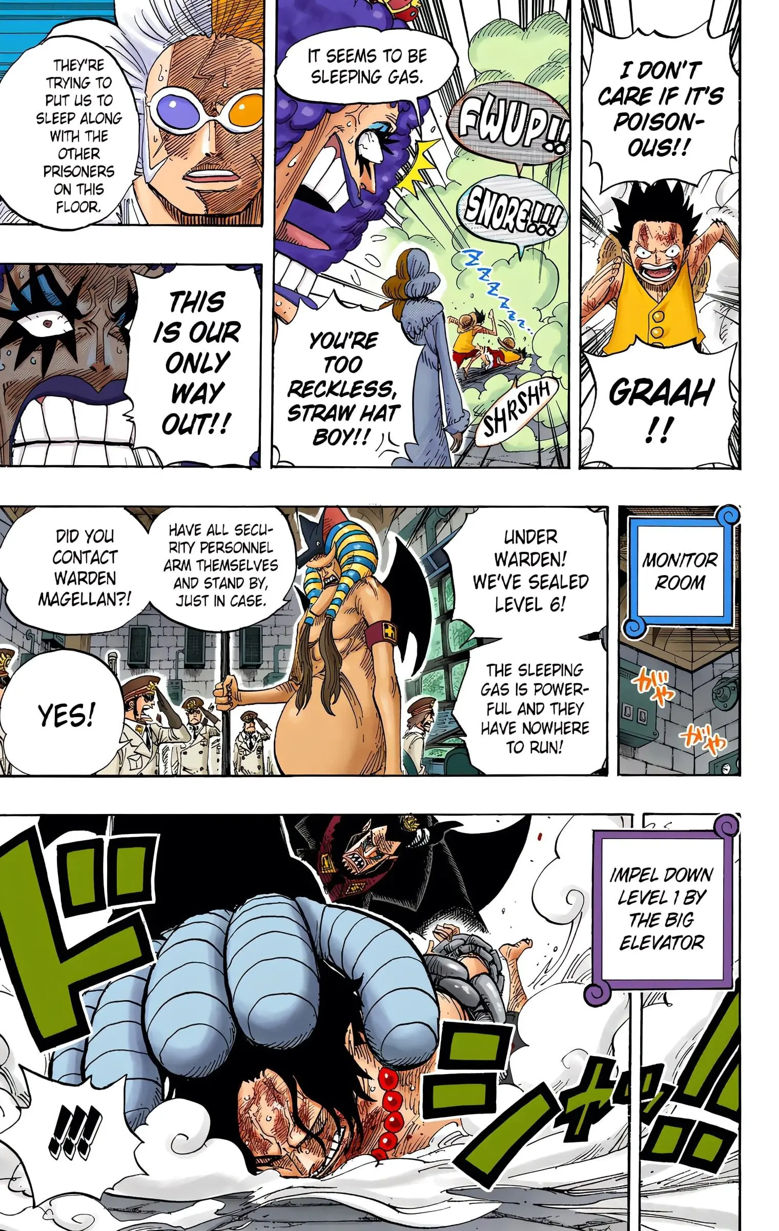 One Piece Colored, chapter 540, page 8