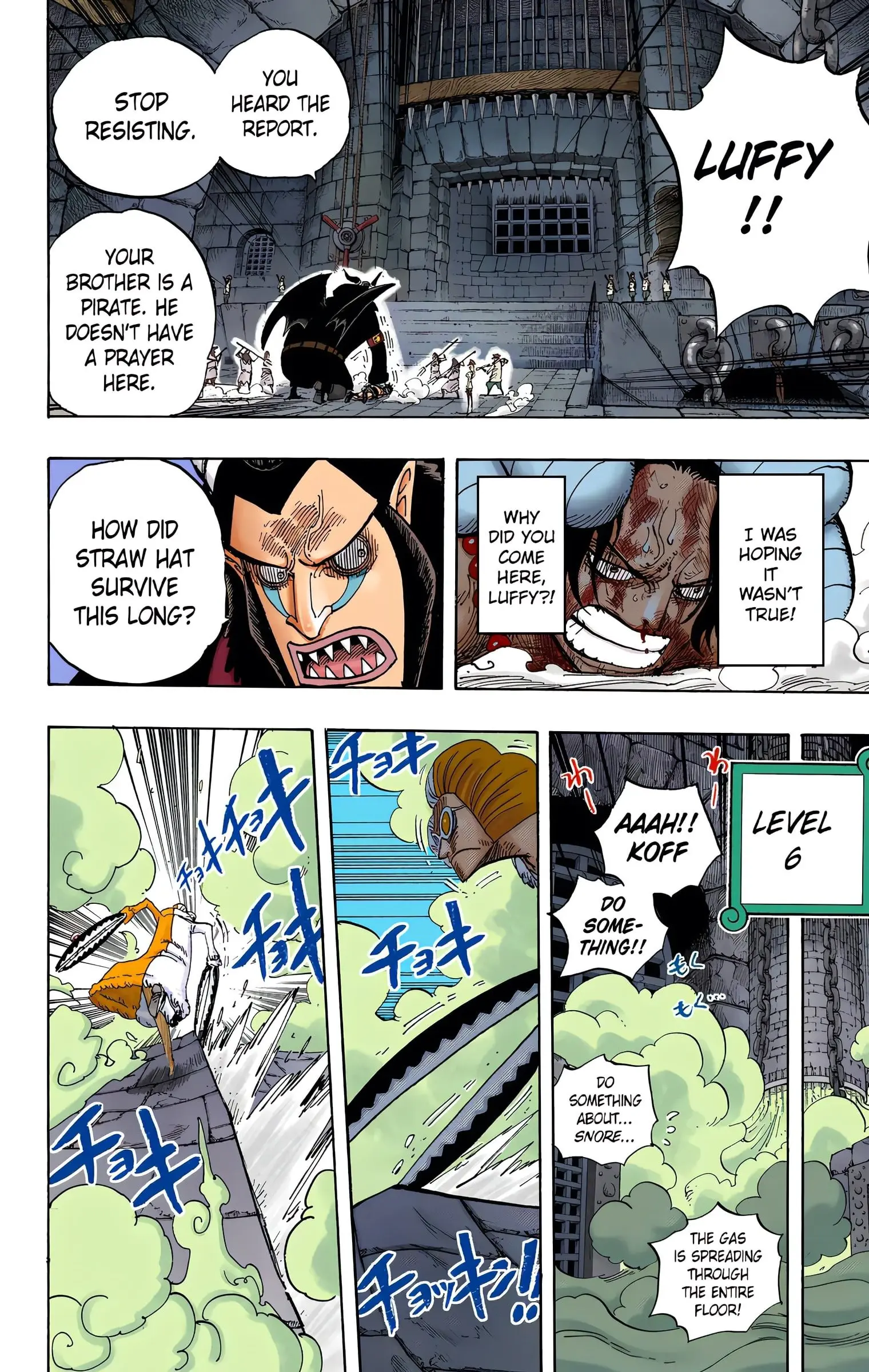 One Piece Colored, chapter 540, page 9
