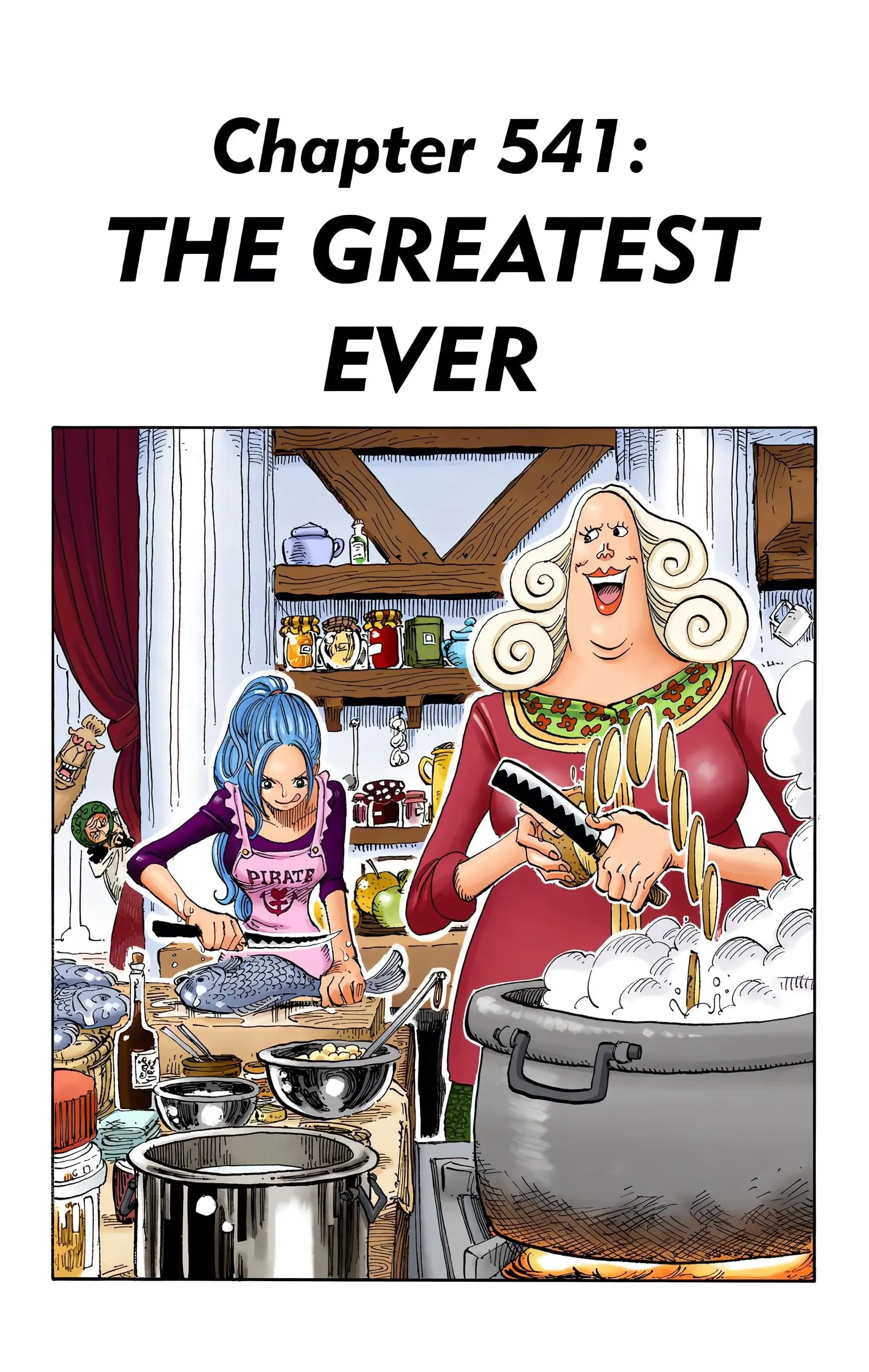 One Piece Colored, chapter 541, page 1