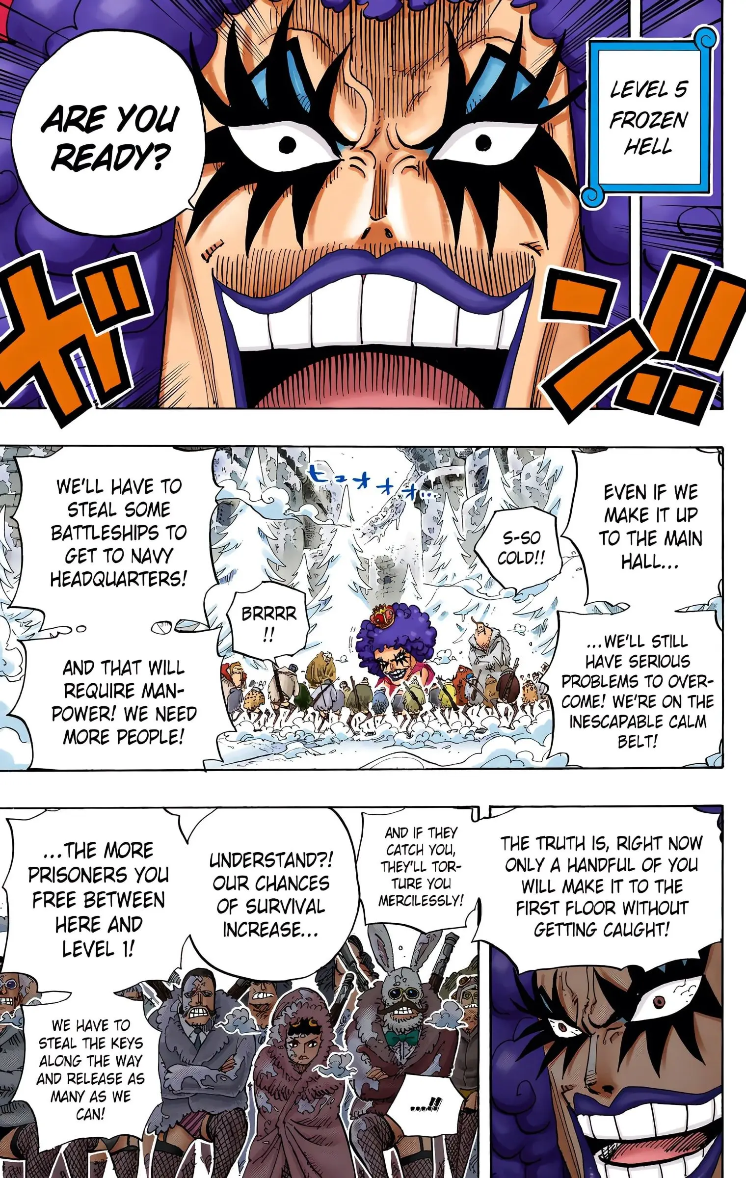 One Piece Colored, chapter 541, page 5