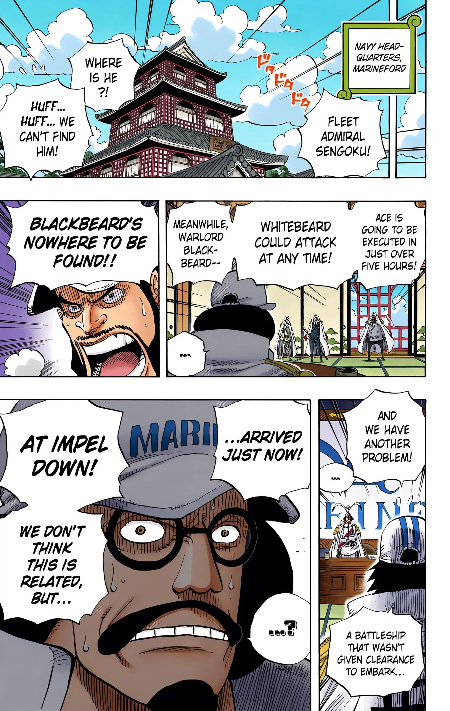 One Piece Colored, chapter 542, page 9