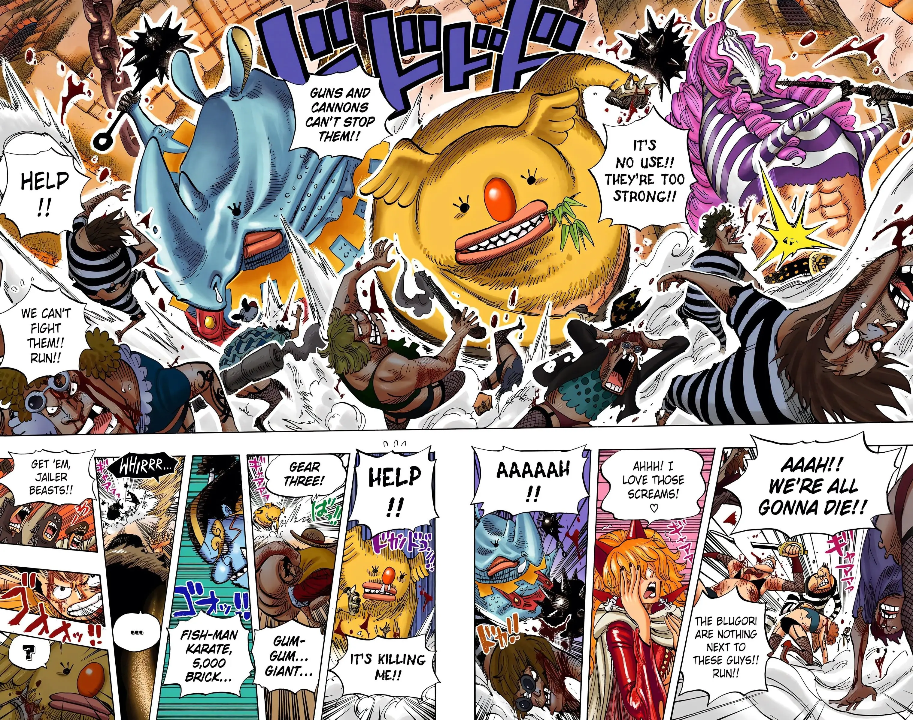 One Piece Colored, chapter 542, page 21